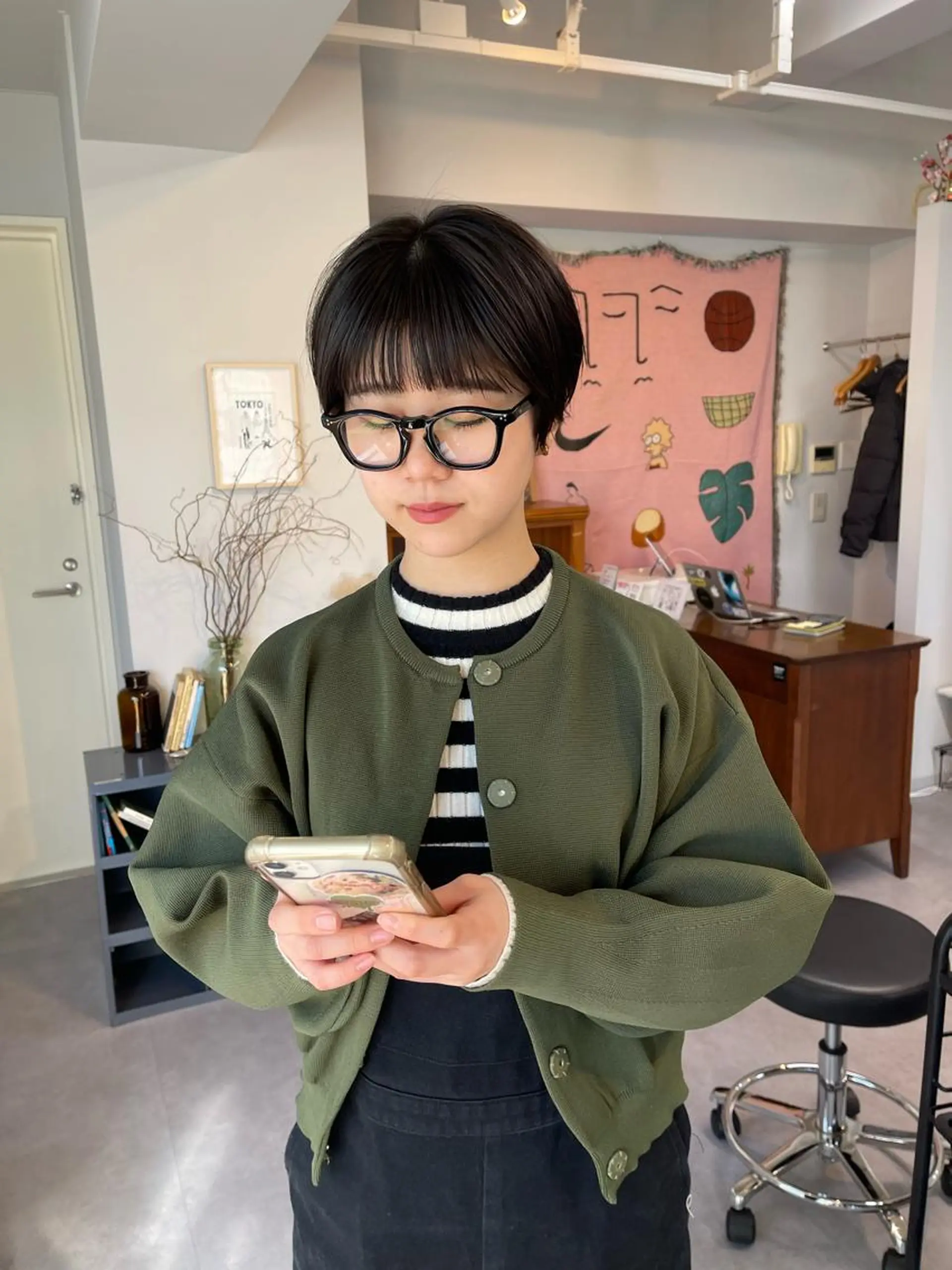 ショート カラー ショートヘア カット ヘアカラー トリートメント 丁寧なカウンセリング 🌿KENTA🌿のヘアスタイル