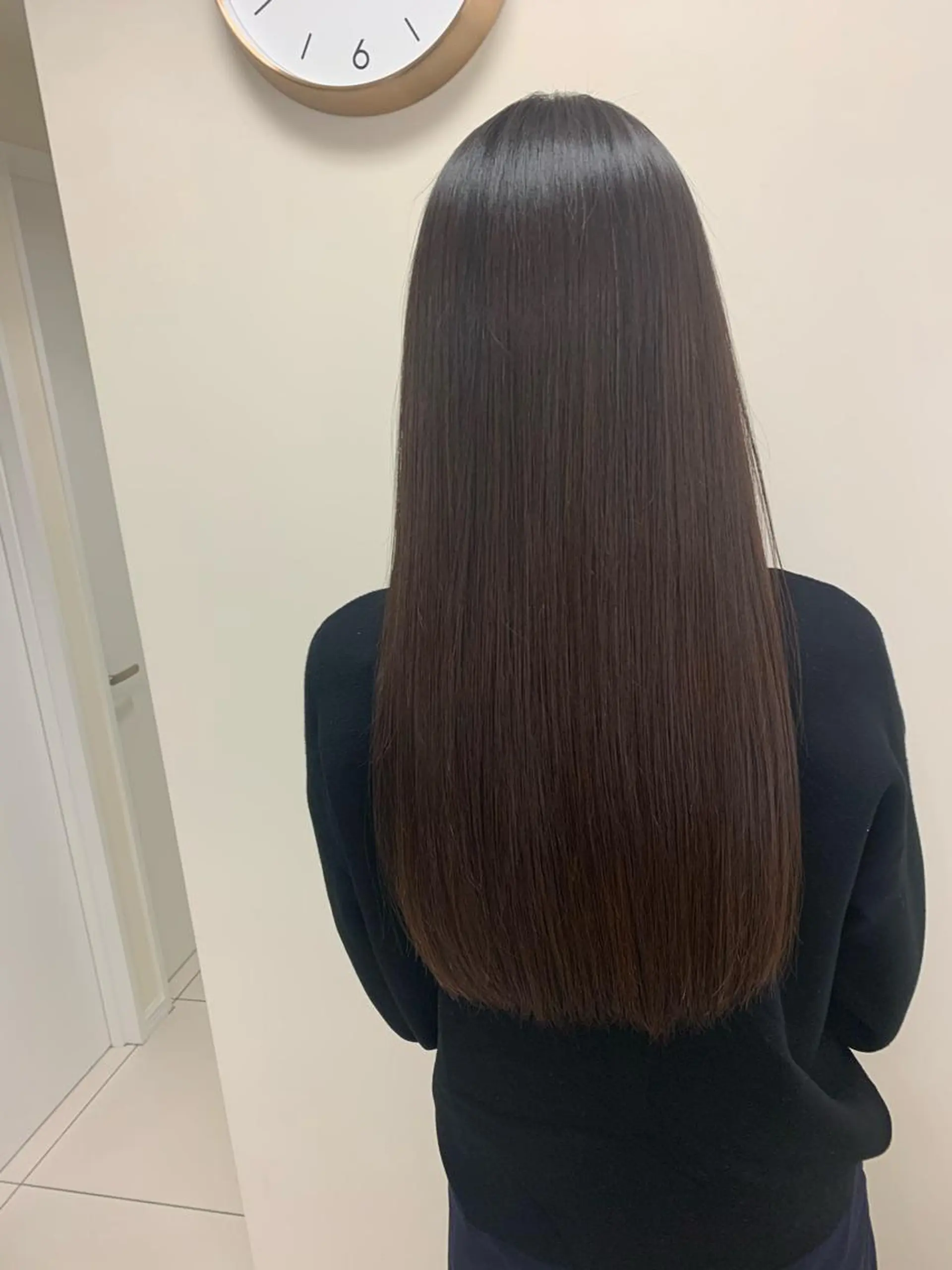 ロング カット 縮毛矯正 ヘッドスパ pomie所属・倉持美雪 ＊幸せの伝導師＊のヘアスタイル