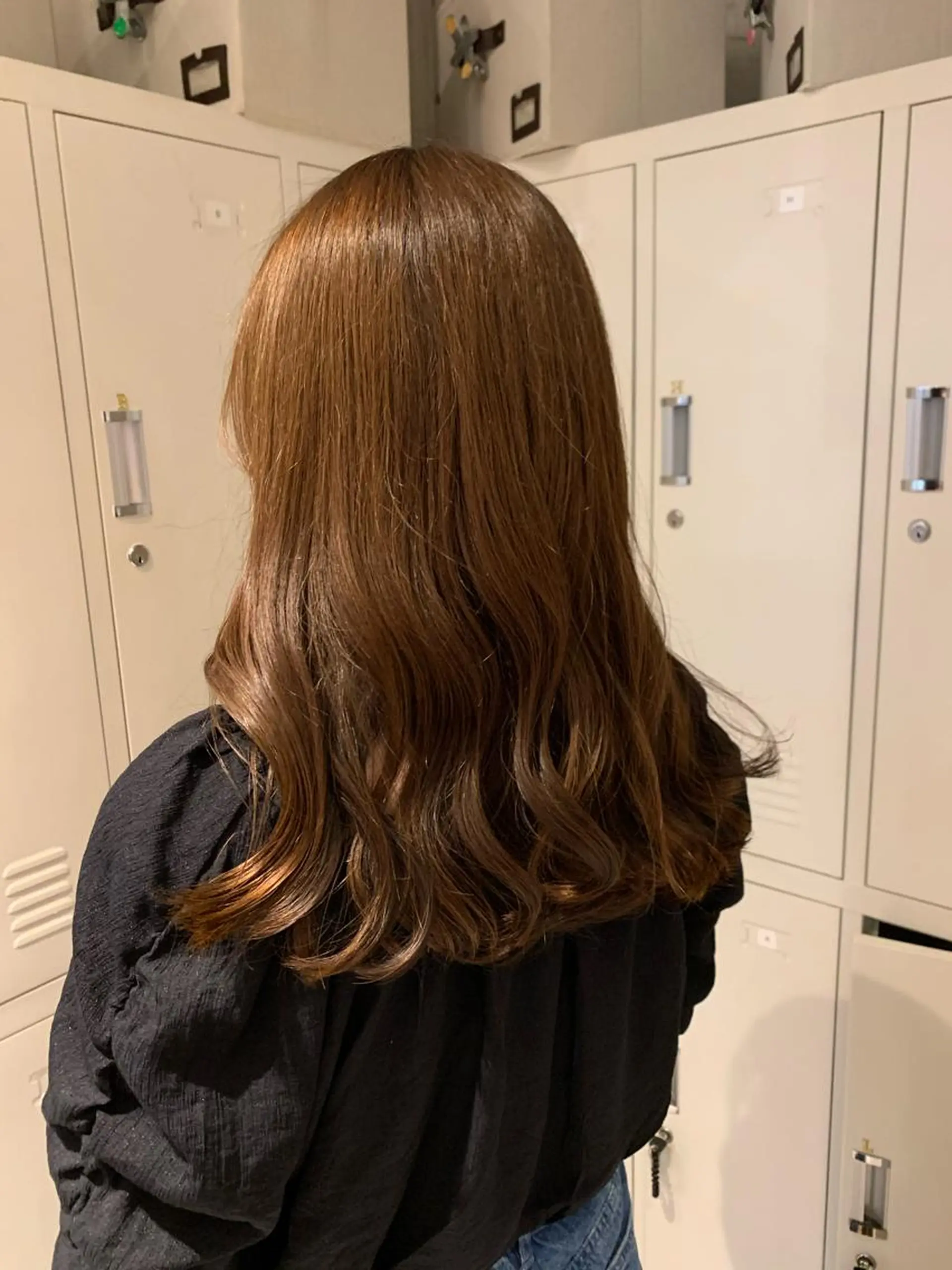 ロング カラー REI 🫧 暖色カラー/ボブのヘアスタイル