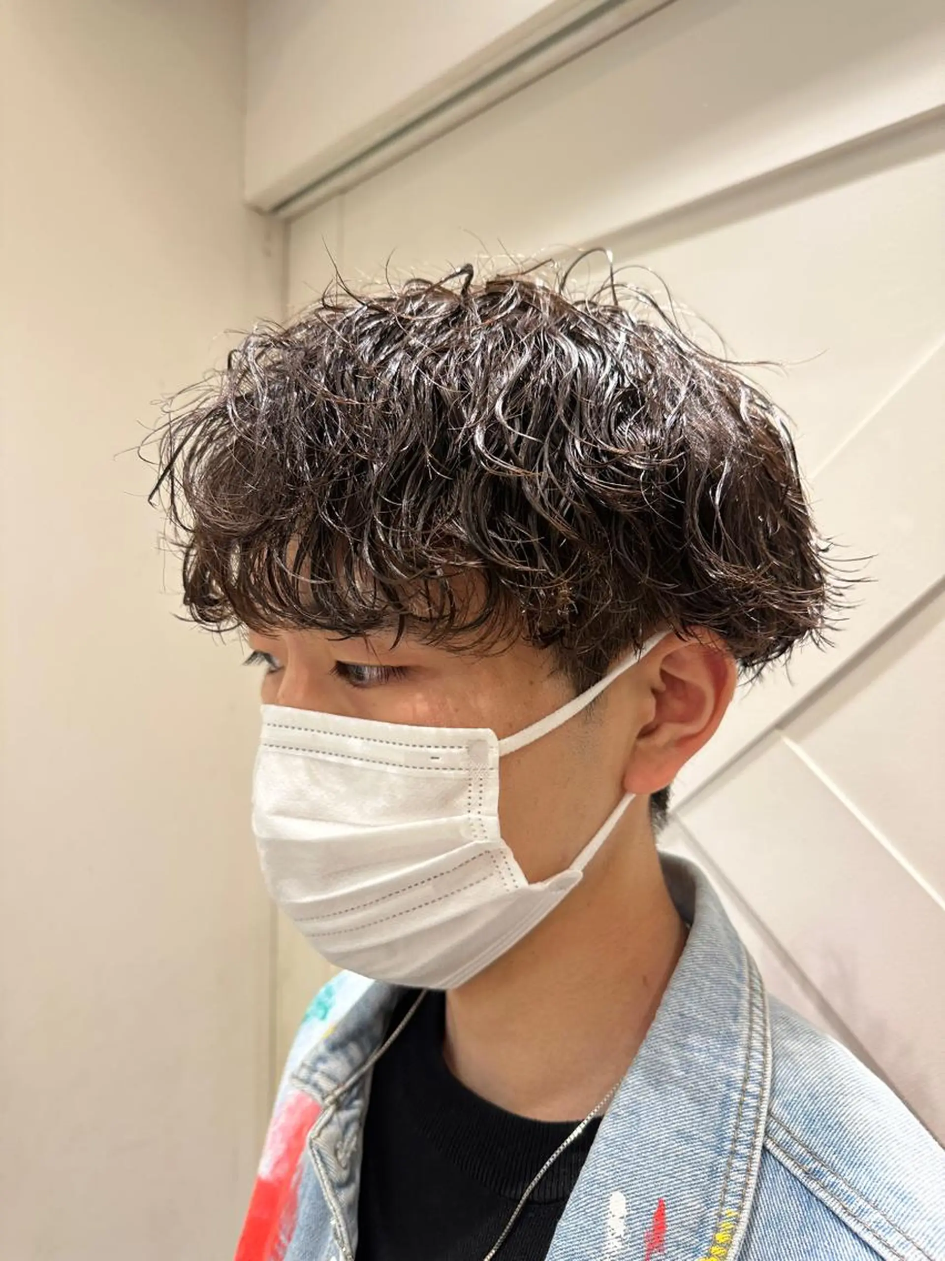 メンズ カット パーマ 🎖️似合わせメンズ パーマ🎖️カネキのヘアスタイル
