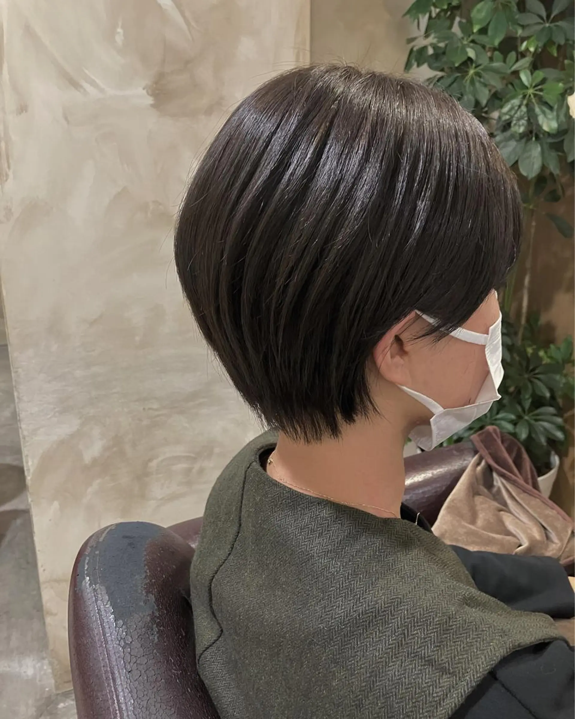ショート カラー カット ニュアンスカラー／ メンズ🌙久住綾香のヘアスタイル