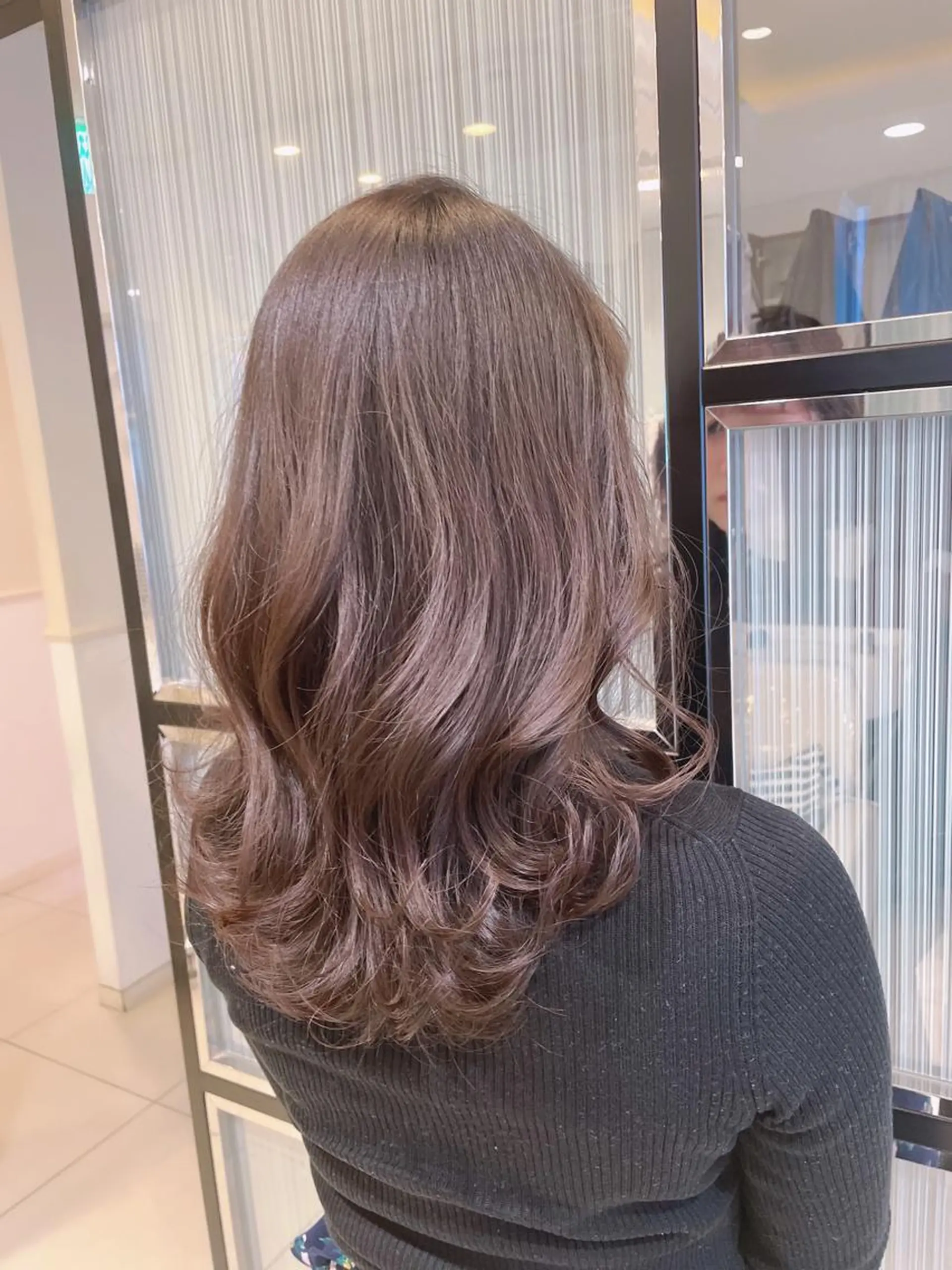 セミロング 💝オトナ可愛い 💝徳井はやとのヘアスタイル