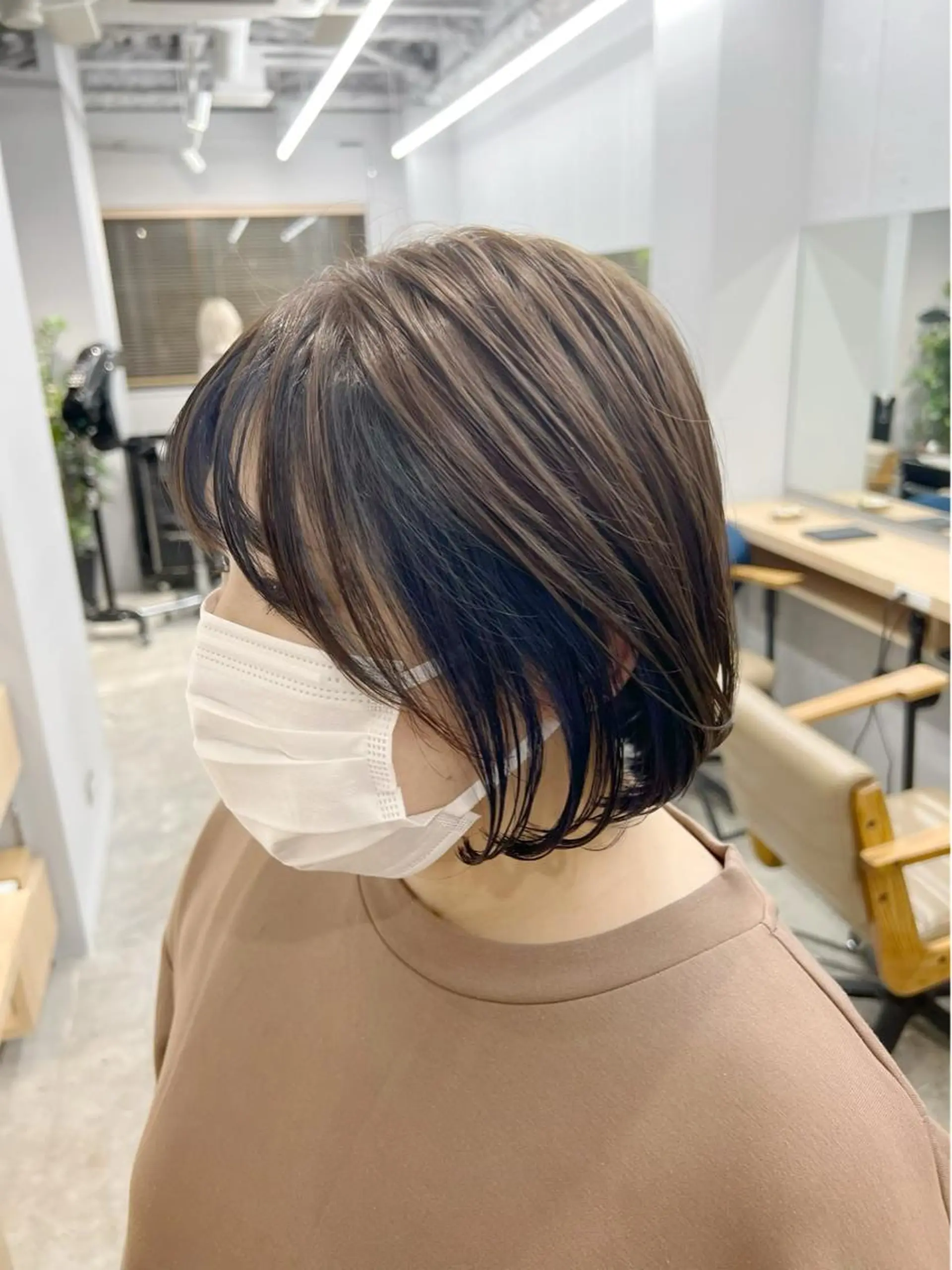 ショート カラー ブルーカラー 代表　YUKI ☆のヘアスタイル