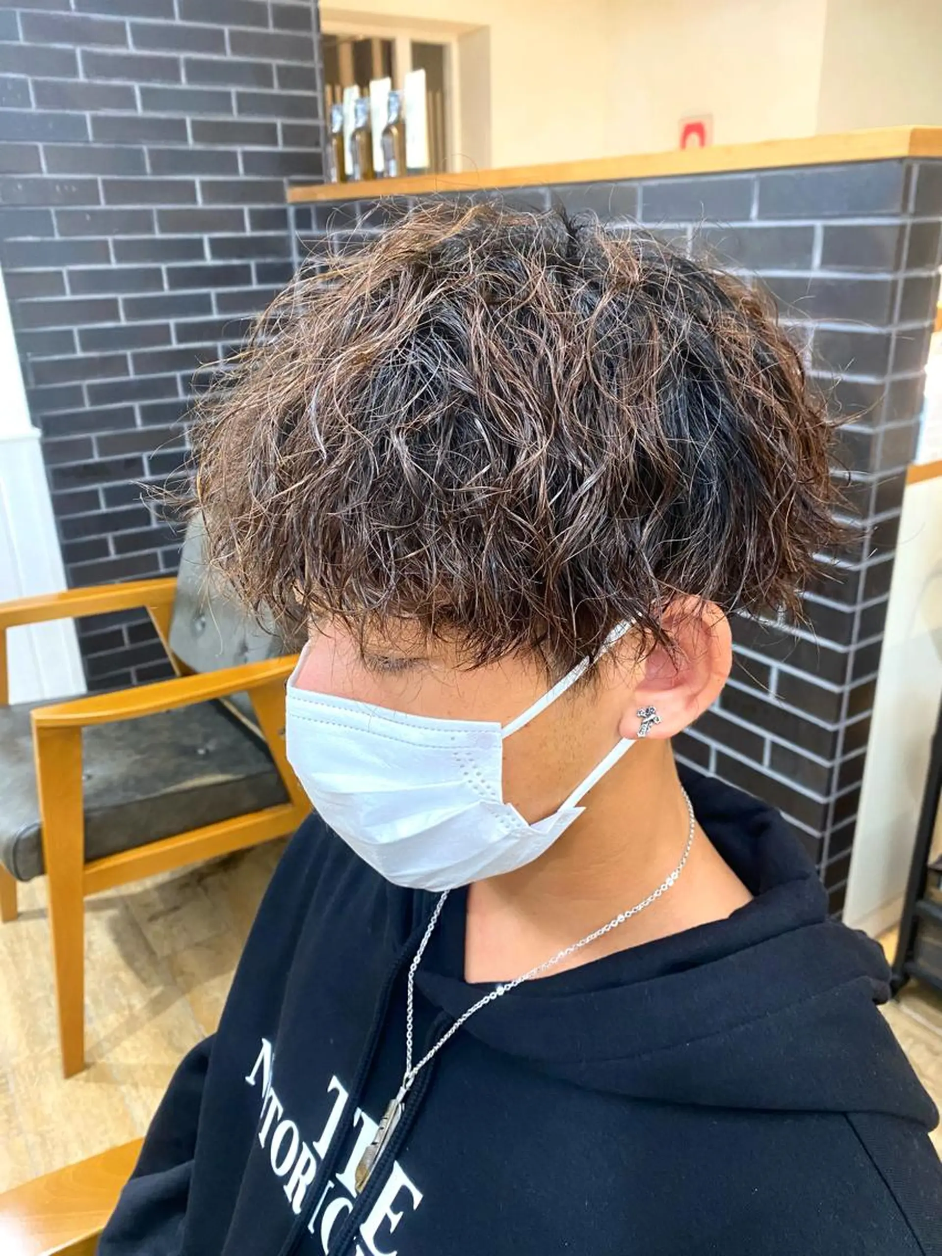 パーマ ✨メンズパーマ特化 アリサ✨のマツエク・マツパデザイン