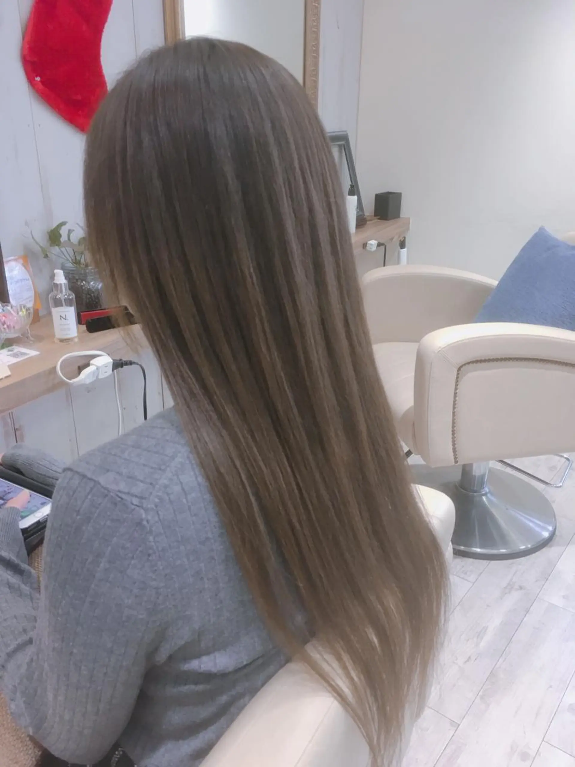 ロング カット 縮毛矯正 コトナ越谷店長　小川 良介のヘアスタイル