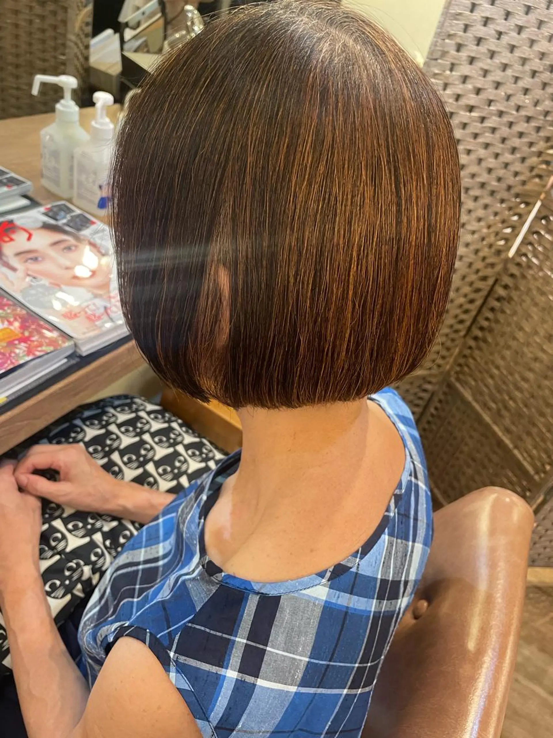 ショート ボブ 林 花鈴🐇🌸のヘアスタイル