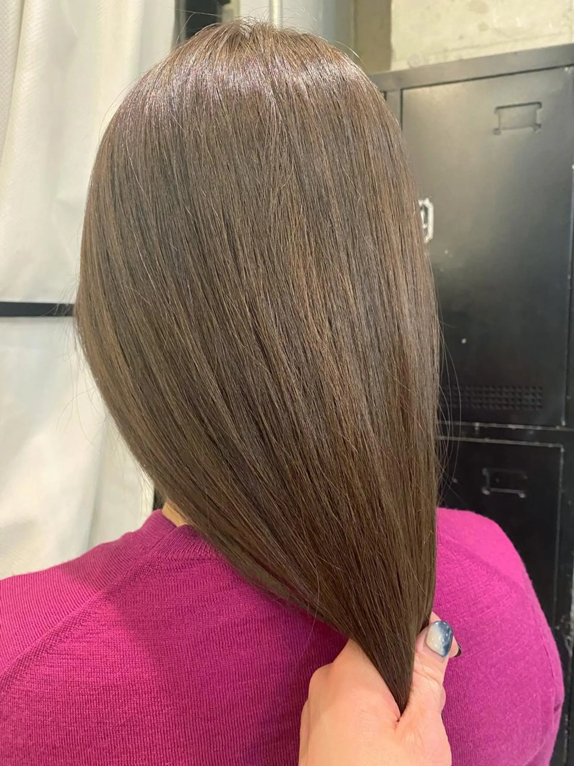 ロング カラー ベージュカラー ブリーチ 透明感カラー ブリーチなしカラー 透明感カラー 🩰asumiのヘアスタイル