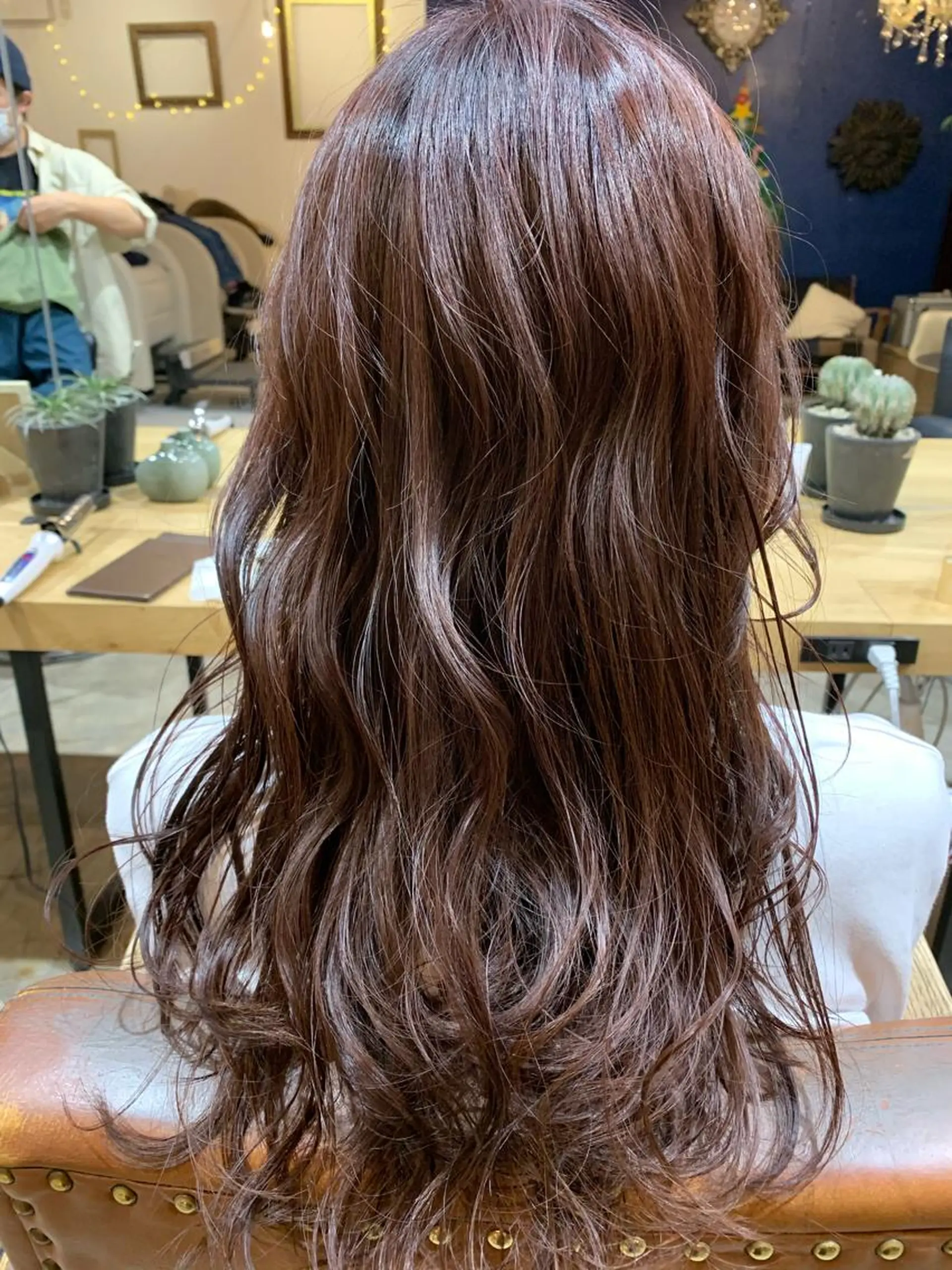 セミロング カラー メンズサロンルーブ所属・宮嶋 勇輔のヘアスタイル