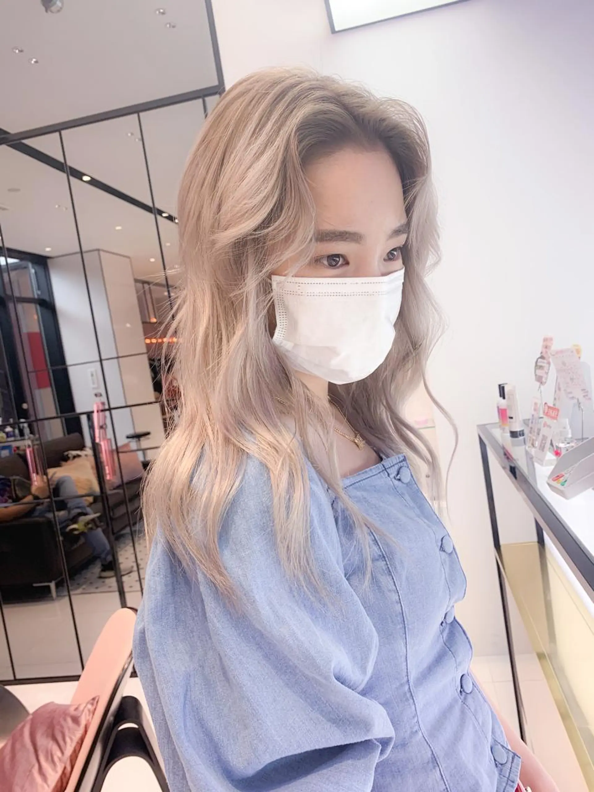 ロング カラー カット ヘアカラー トリートメント share salon JAM 吉祥寺所属・レイヤー/ブリーチ HIKARU ♡のヘアスタイル