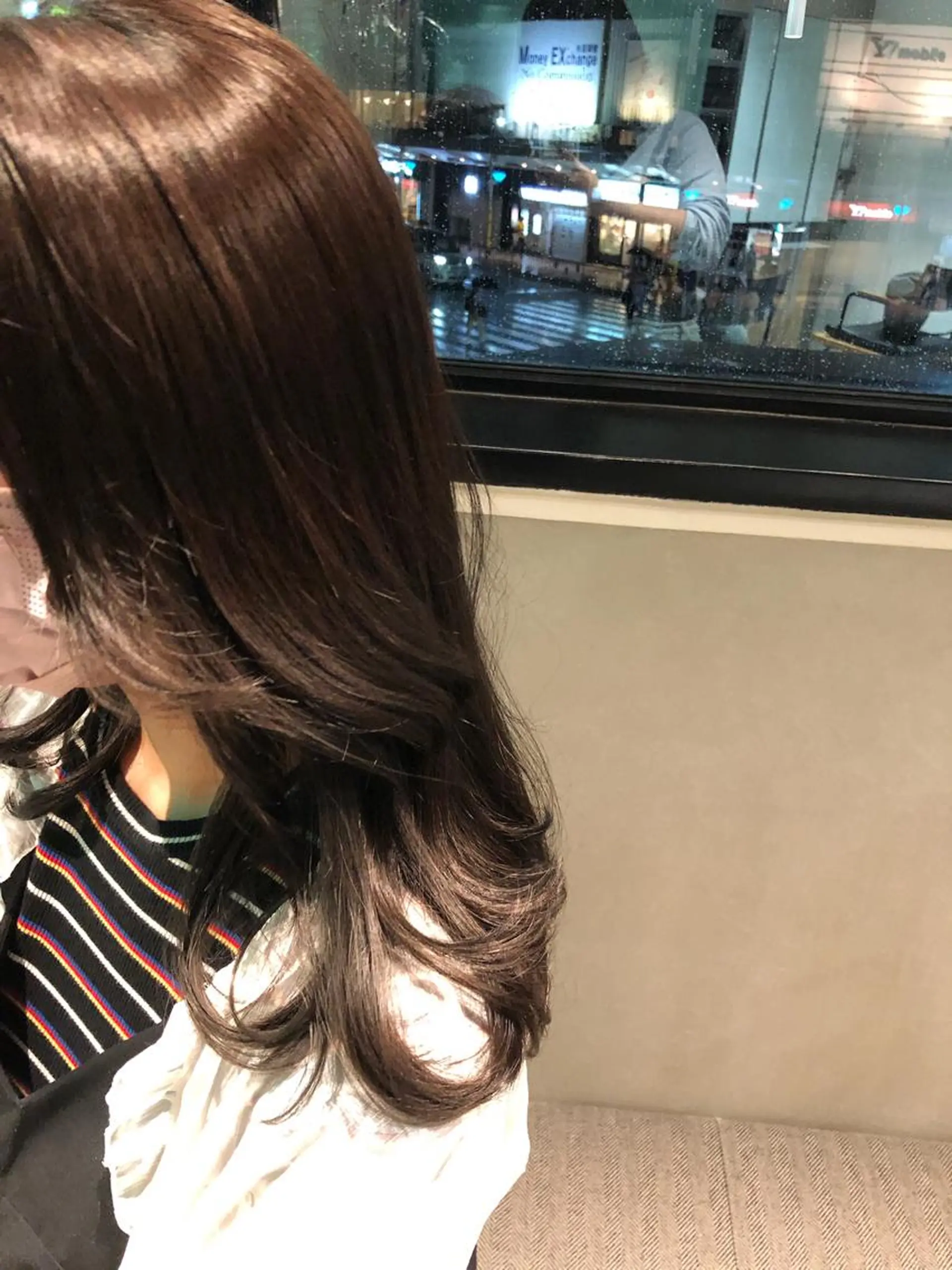 ロング カラー カット ヘアカラー トリートメント 🌐👽フクイ キララ🌎💎のヘアスタイル