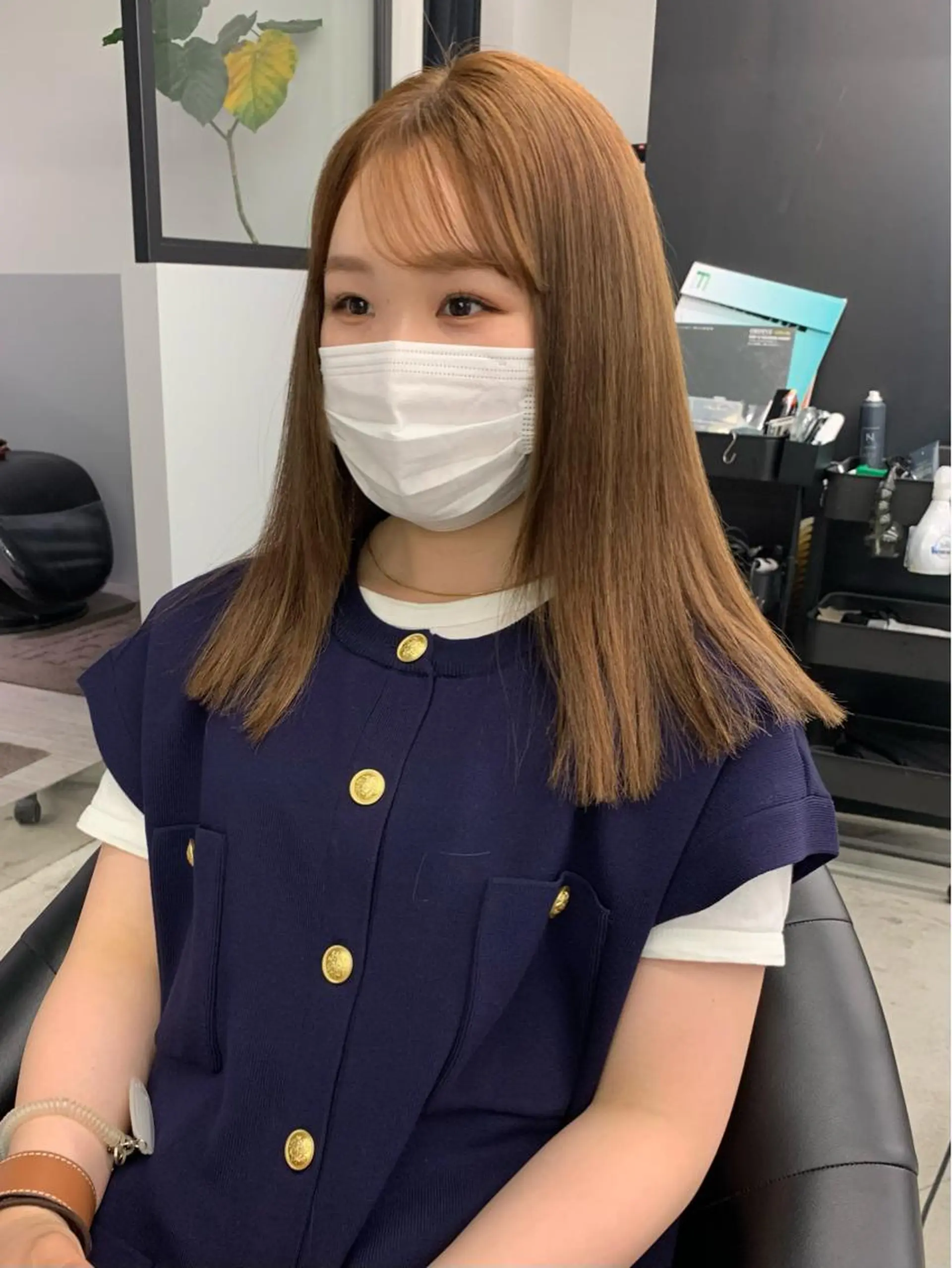 セミロング カラー kimika🥑 メンズ/髪質改善のヘアスタイル