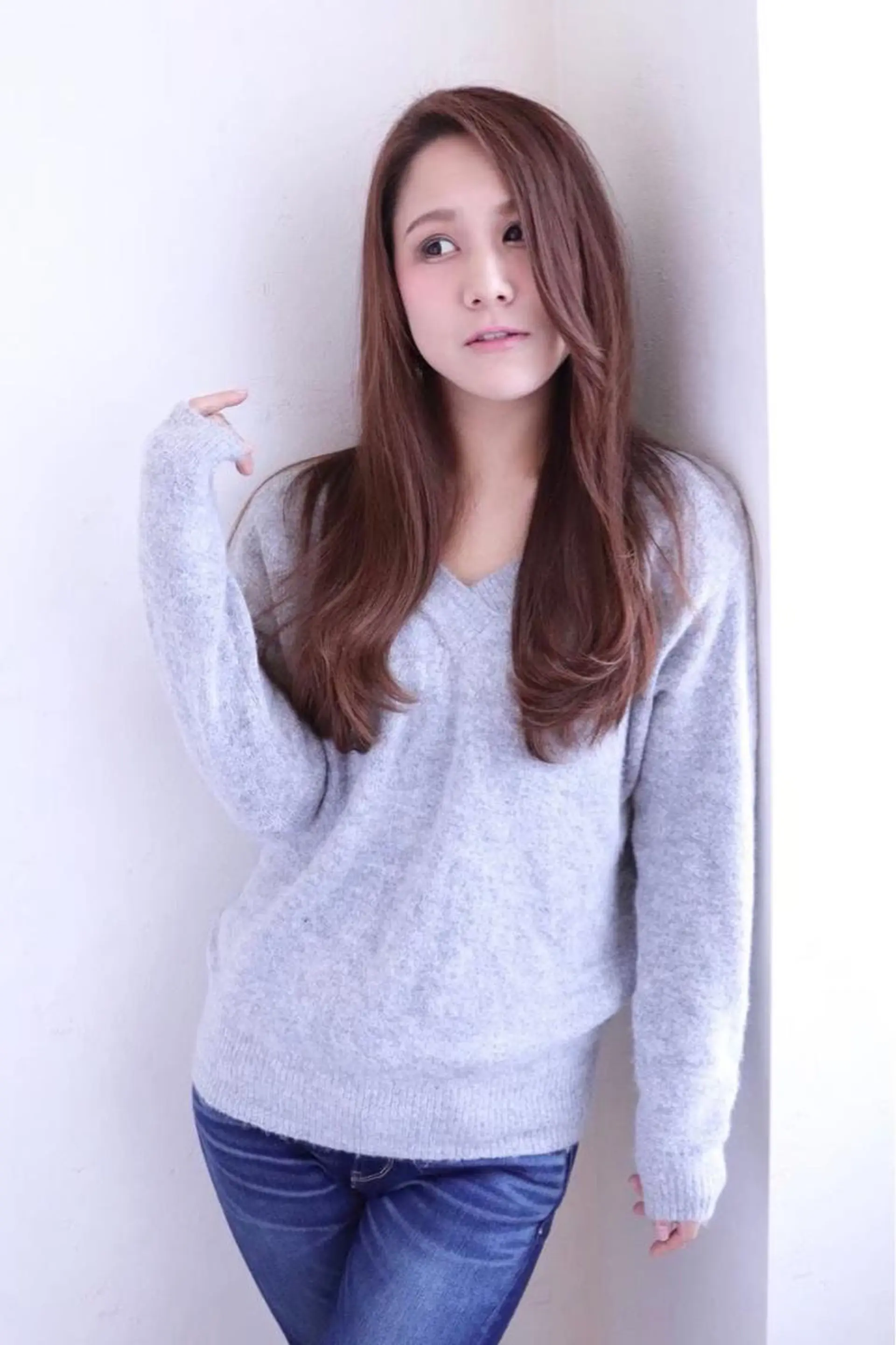 ロング パーマ ストレートパーマ ヘアカラー 髪質改善個室サロンECLART CENTRAL赤坂所属・🎨美大卒美容師🎨 まっきーのヘアスタイル