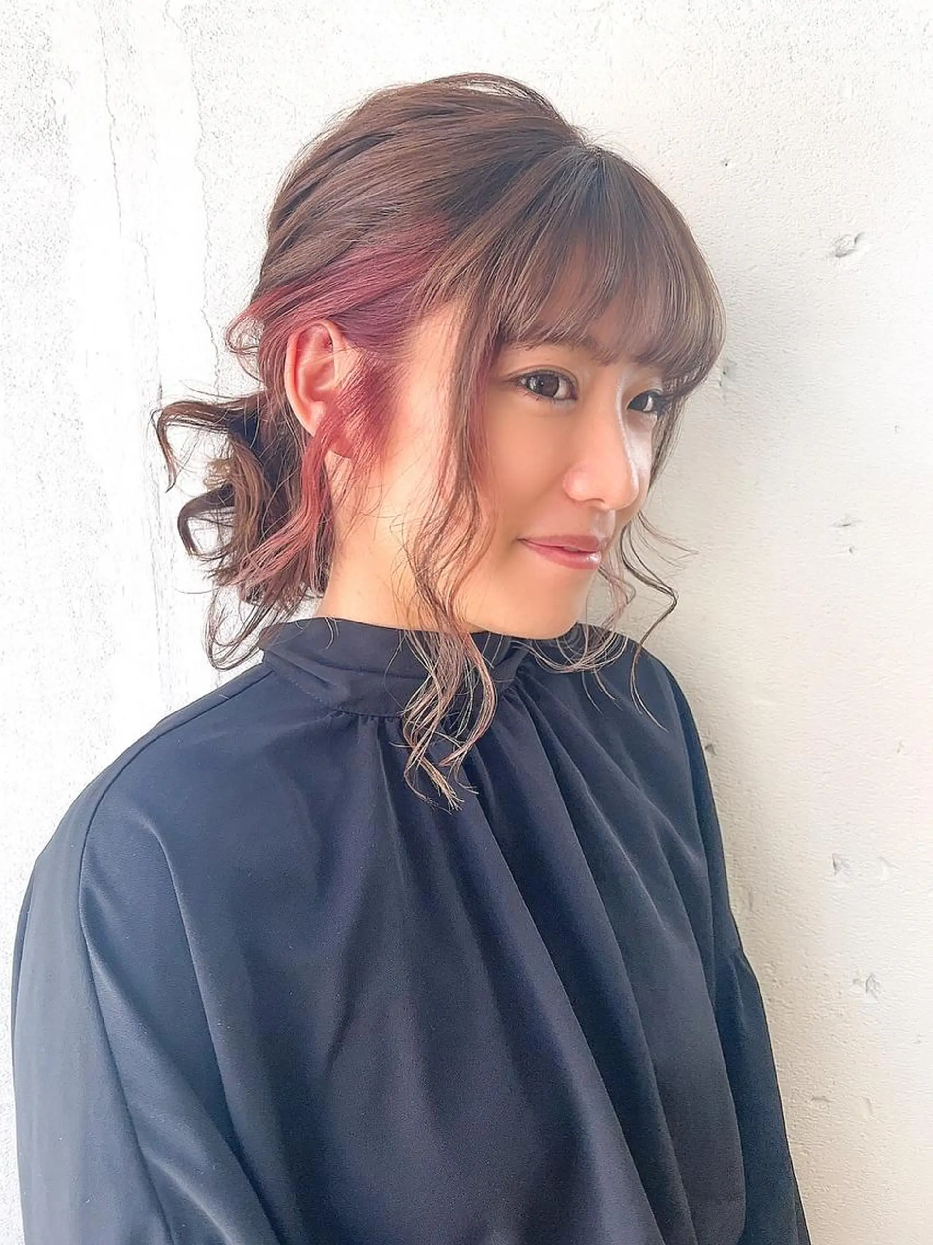 ミディアム ヘアカラー トリートメント HAIR WORKS HELM所属・ショート✨ボブ✨代表 新田見美仁のヘアスタイル