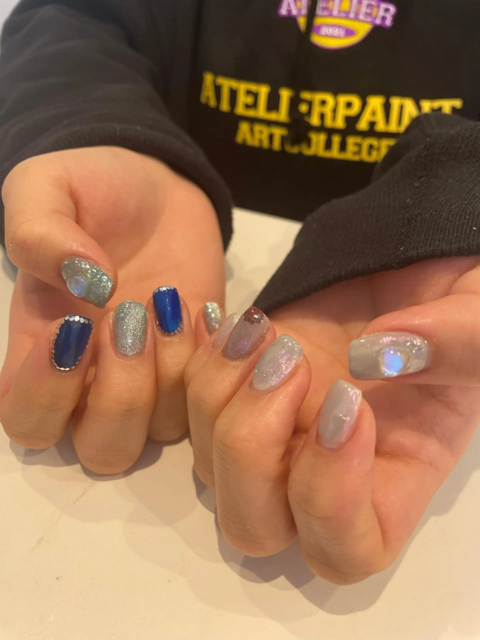 ネイル 束感まつ毛/ネイル/ LED♥KIRARAのマツエク・マツパデザイン