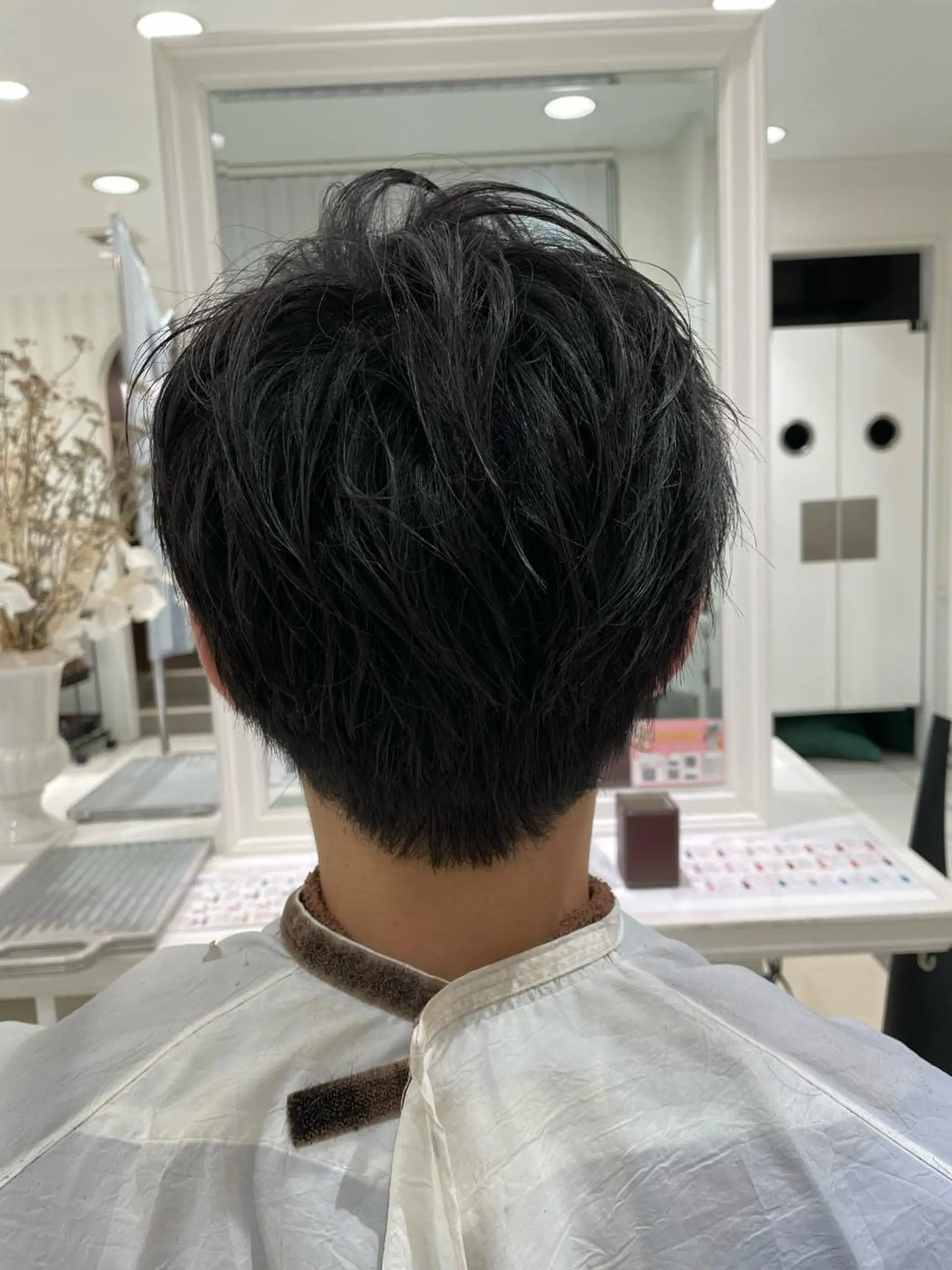 メンズ センターパート 川島爽楽のヘアスタイル