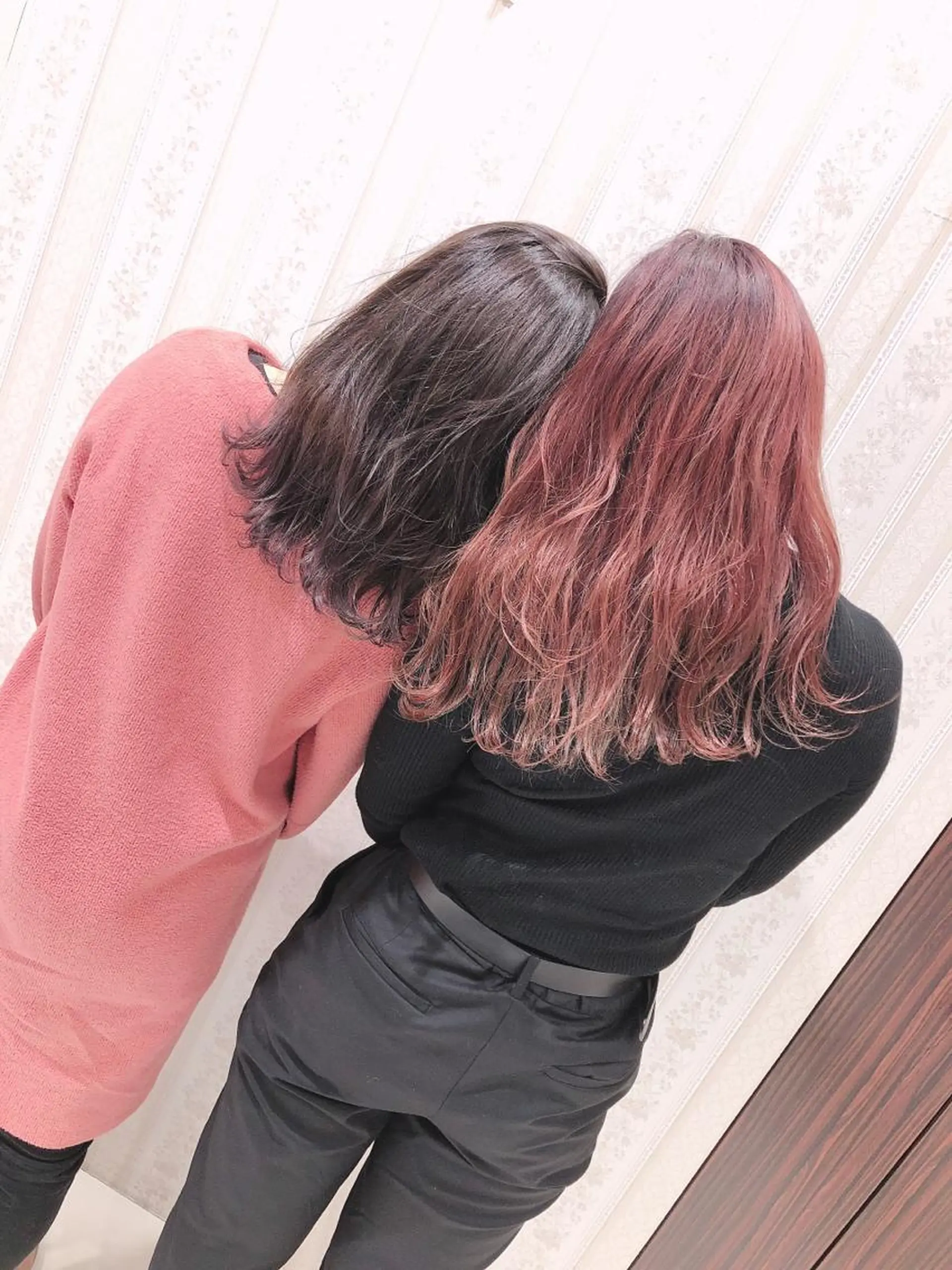 セミロング カラー ヘアカラー トリートメント 名畑 裕貴のヘアスタイル