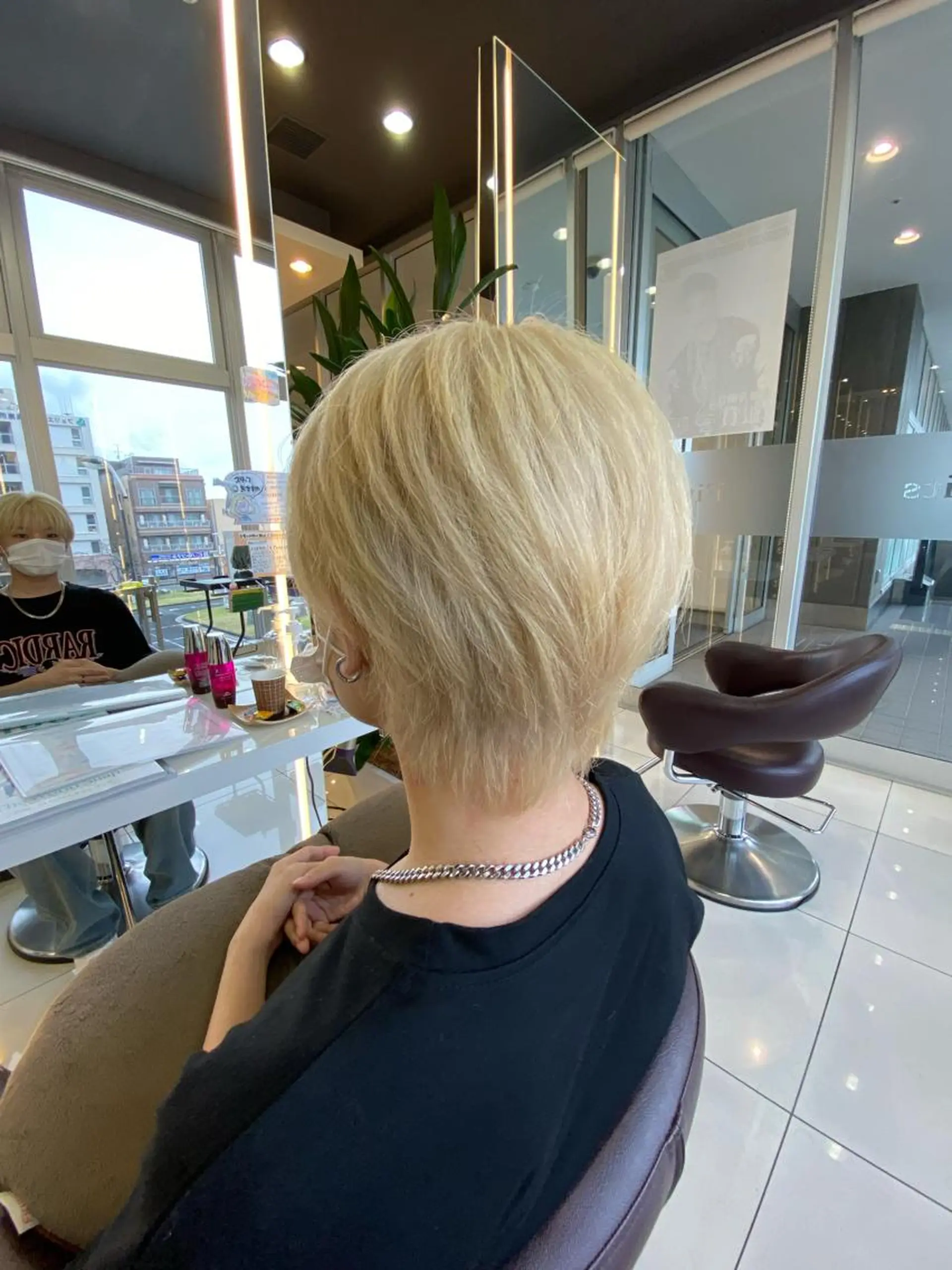 ショート カラー メンズ カット ヘアカラー メンズサロン/戸塚駅 東口3分/冨田大輝のヘアスタイル