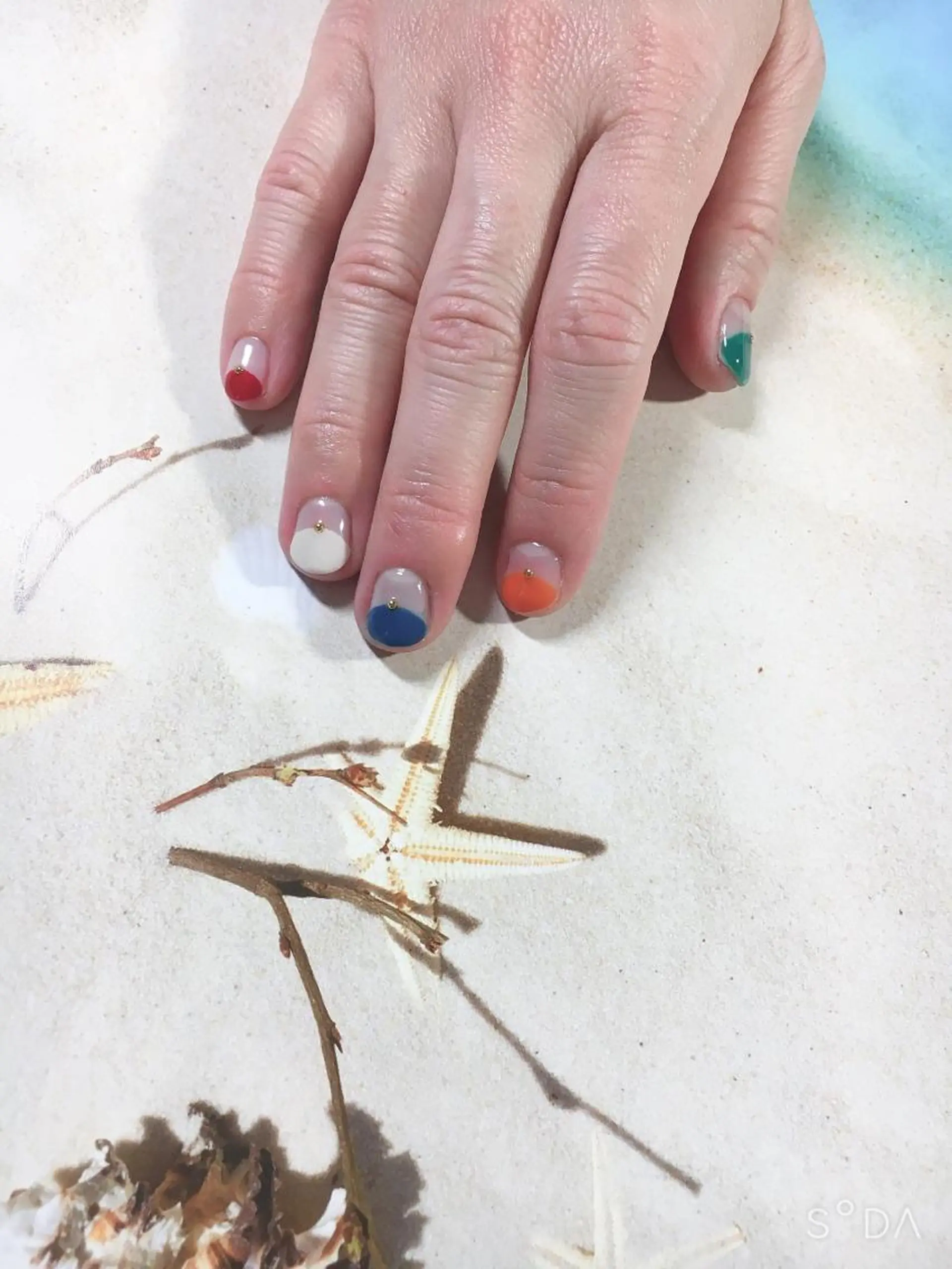 ネイル フレンチネイル ハンドネイル フットネイル miwa ミワのネイルデザイン