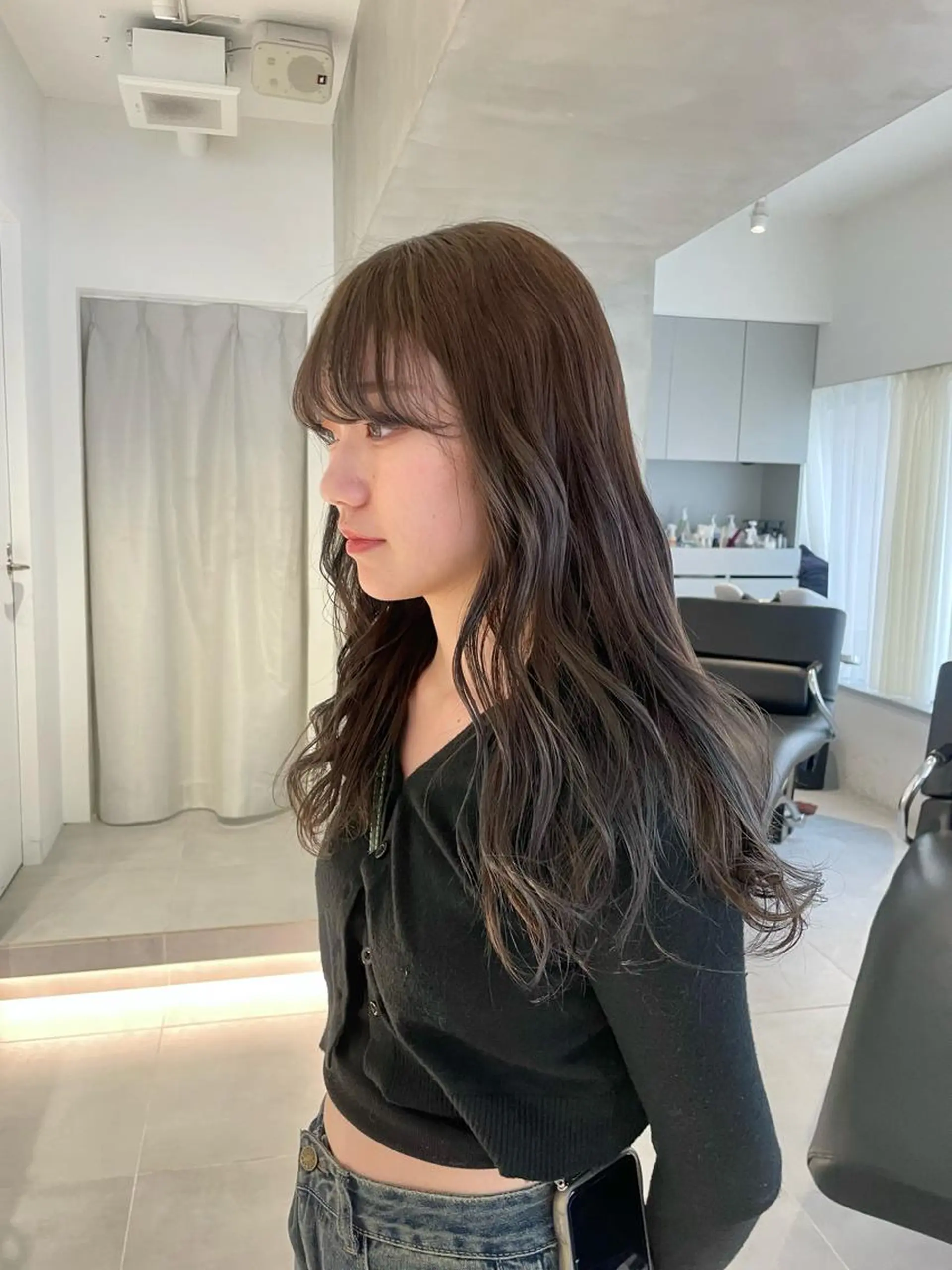 ロング カラー 🪞韓国透けhair 🪞honokaのヘアスタイル