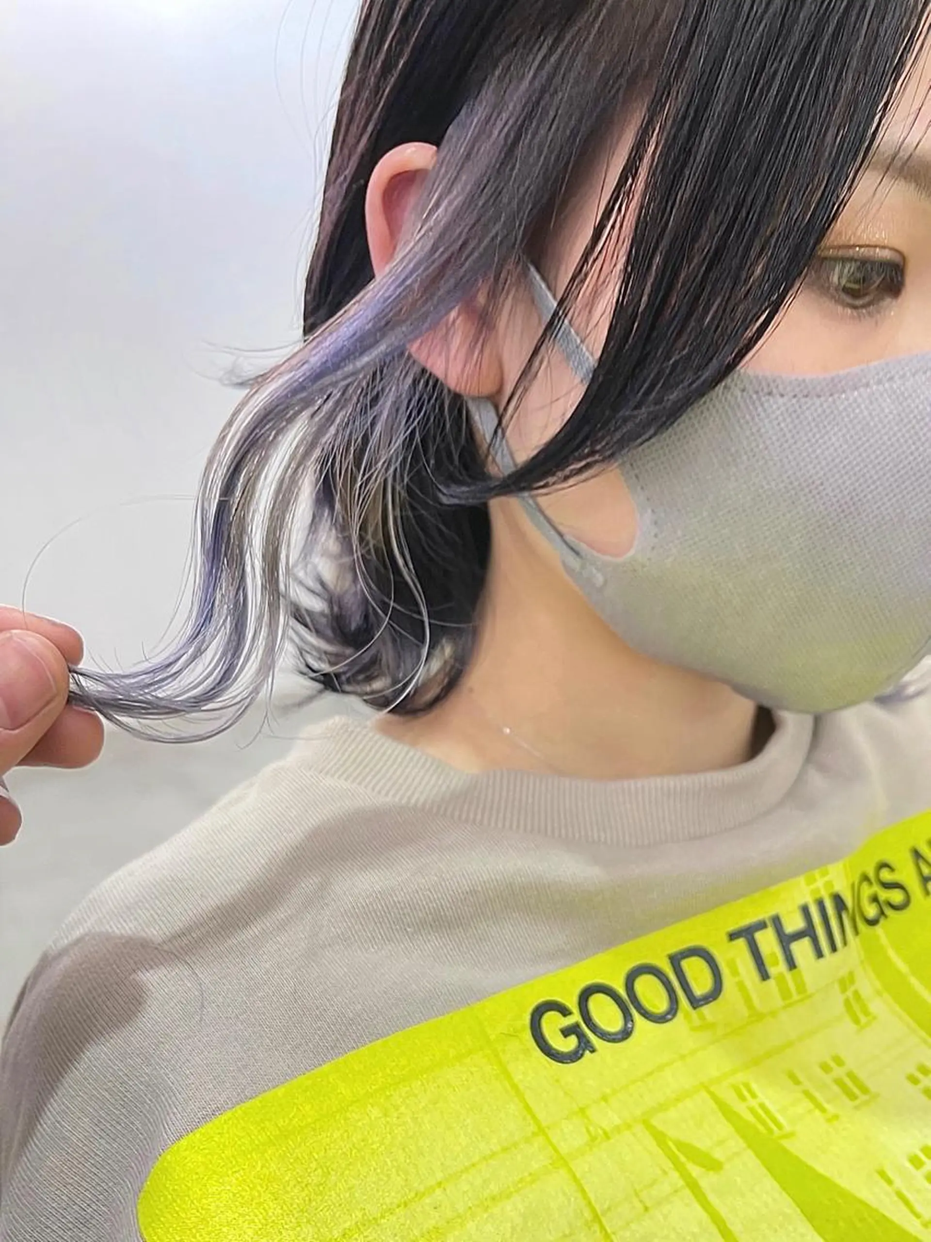 カラー ブリーチ ブルーカラー ブリーチダブルカラー 【koide】のヘアスタイル