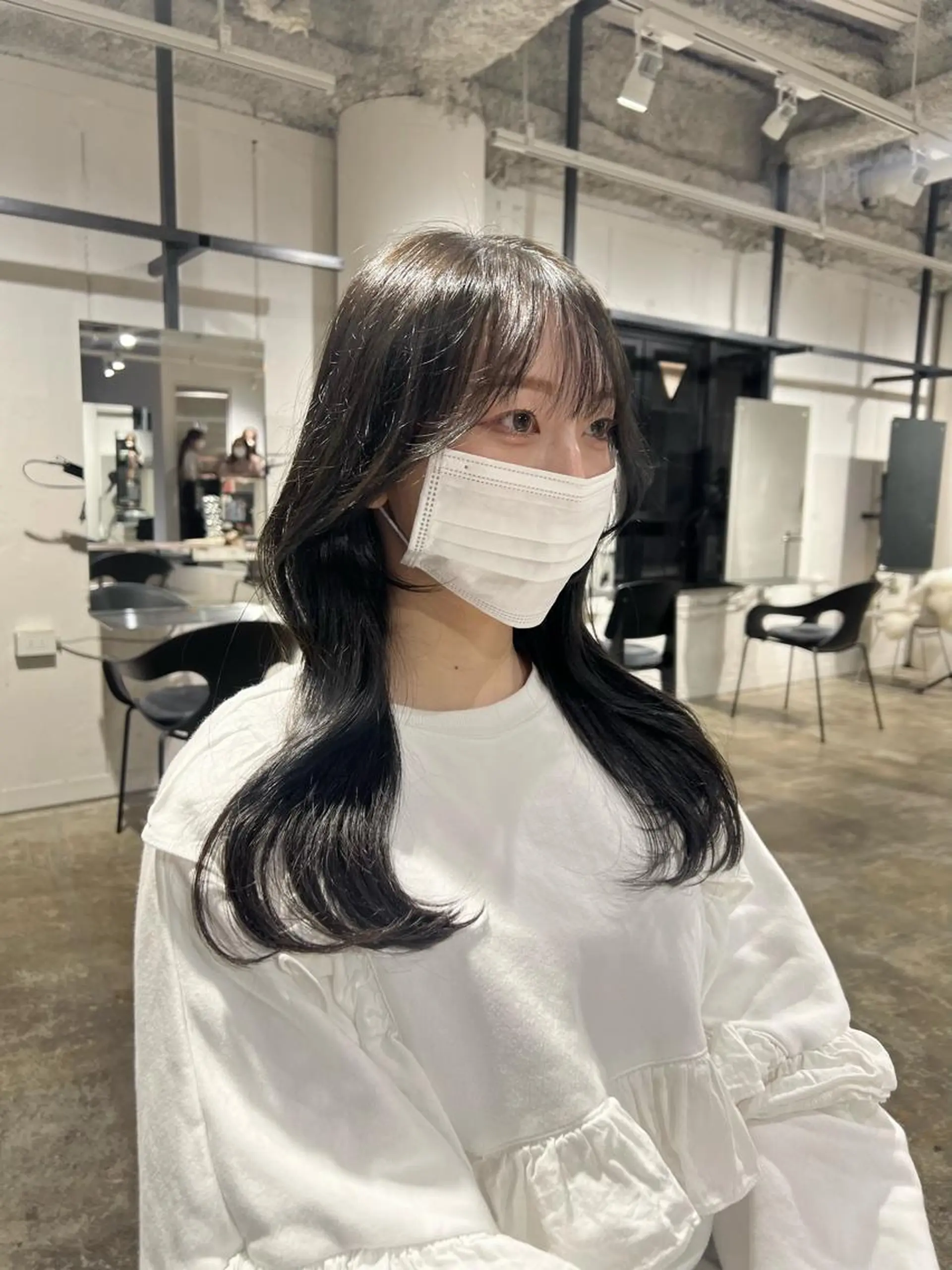 セミロング 店長/レイヤーカット /大東悠生のヘアスタイル