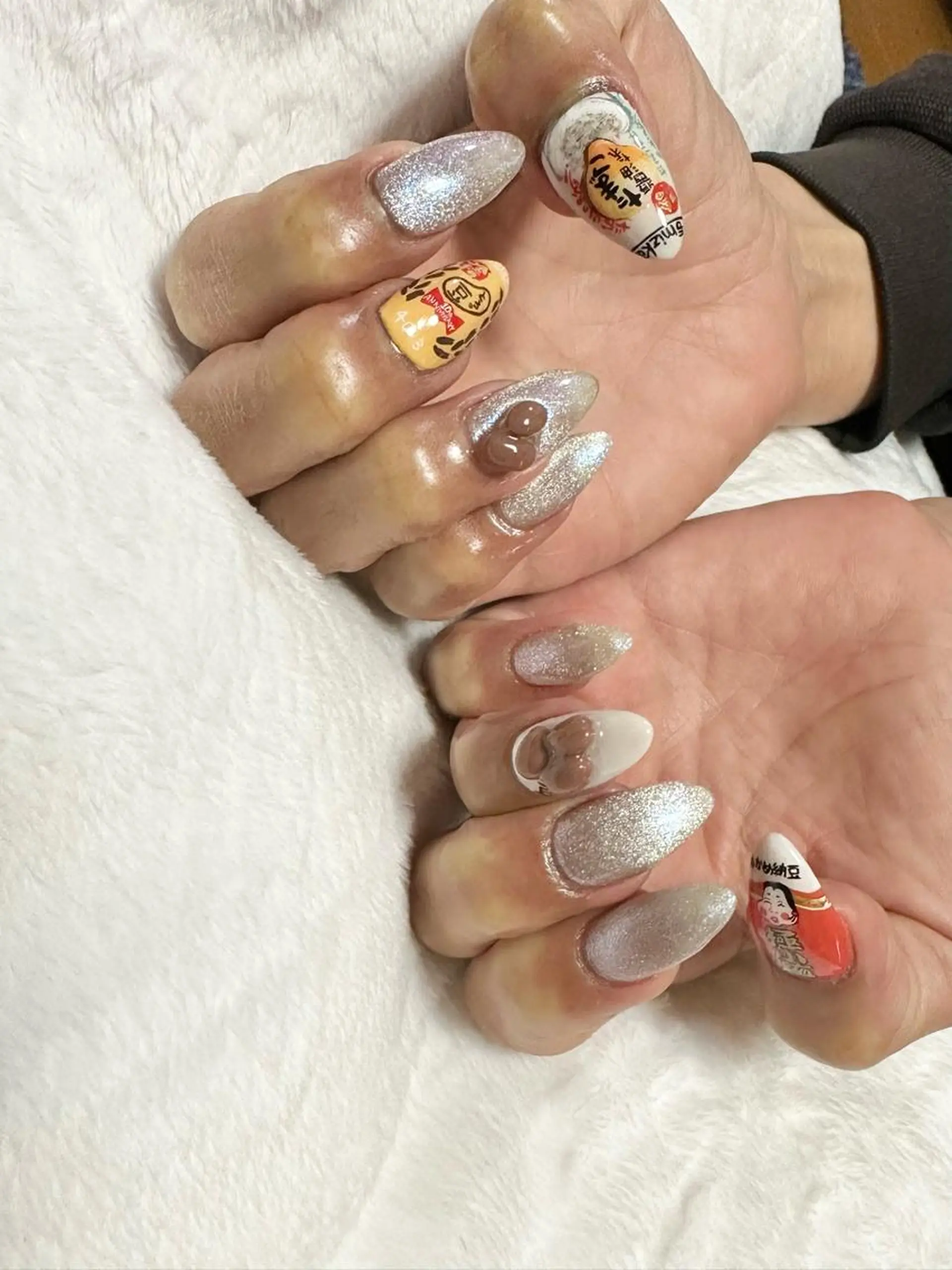 ネイル ロングネイル メンズネイル スカルプネイル スクエアネイル Bianca名駅 🪼店長sagawaのネイルデザイン