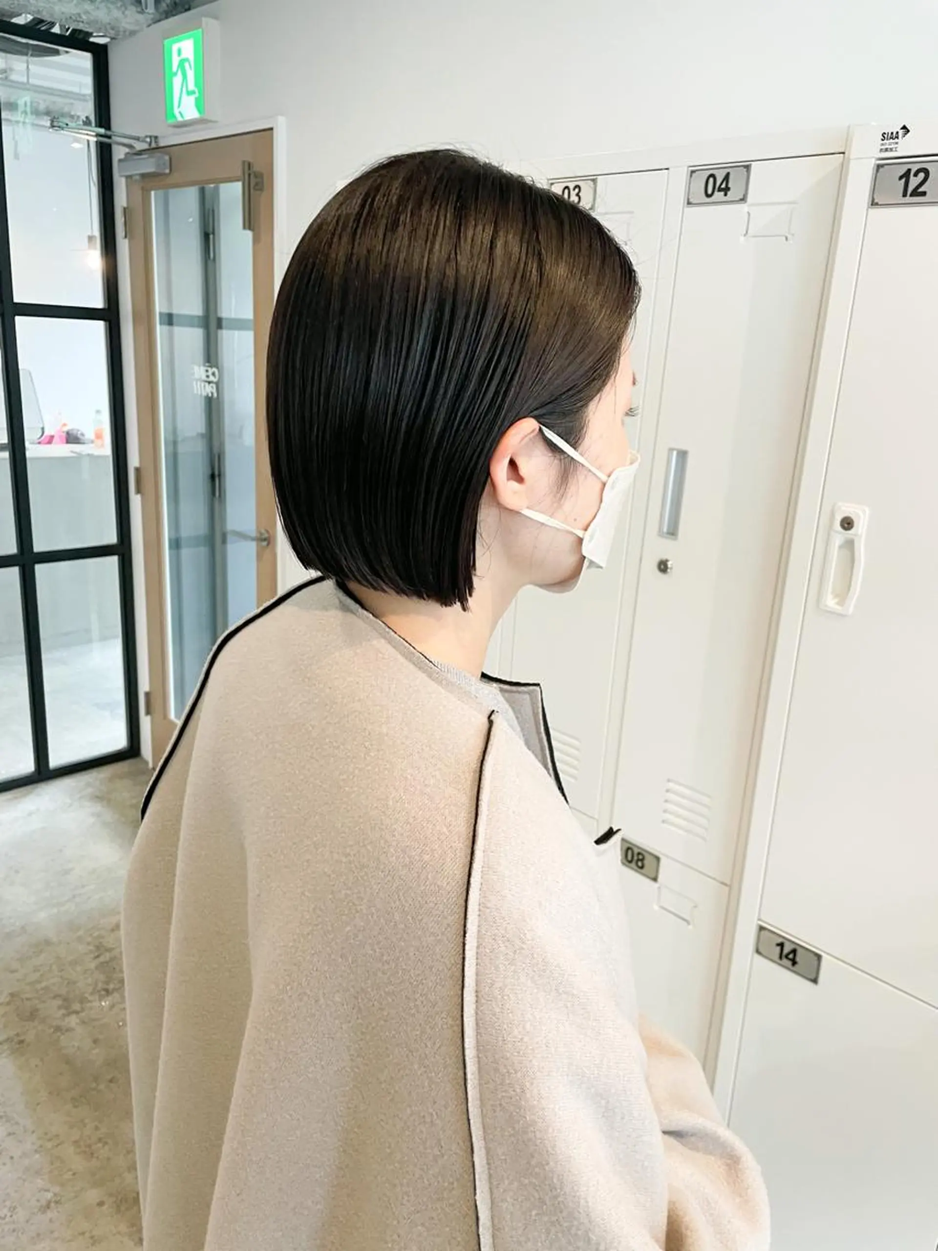 ショート アッシュ ボブ カット ヘアカラー トリートメント Takuma Suzuki中目黒のヘアスタイル