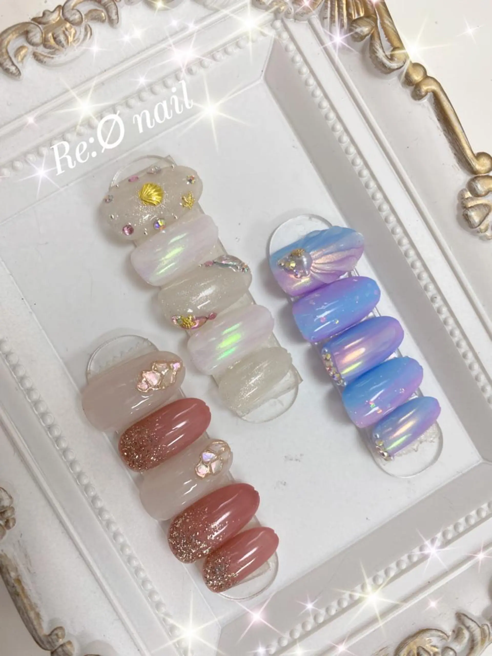 ネイル Re:Ø nail 🩵TSUJIのネイルデザイン
