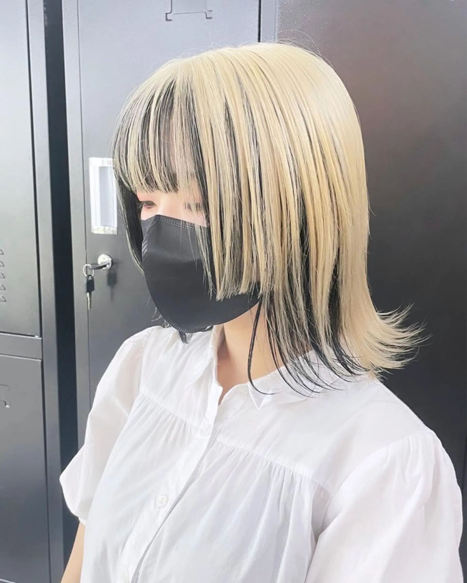 ミディアム カラー パーマ ヘアアレンジ メンズ キッズ ネイル マツエク・マツパ アイブロウ メンズバレイヤージュ メンズブリーチ メンズハイライト メンズインナーカラー メンズ韓国風 ヘアカラー トリートメント ヘアセット eir心斎橋店所属・心斎橋/ハイトーン/ RENのヘアスタイル