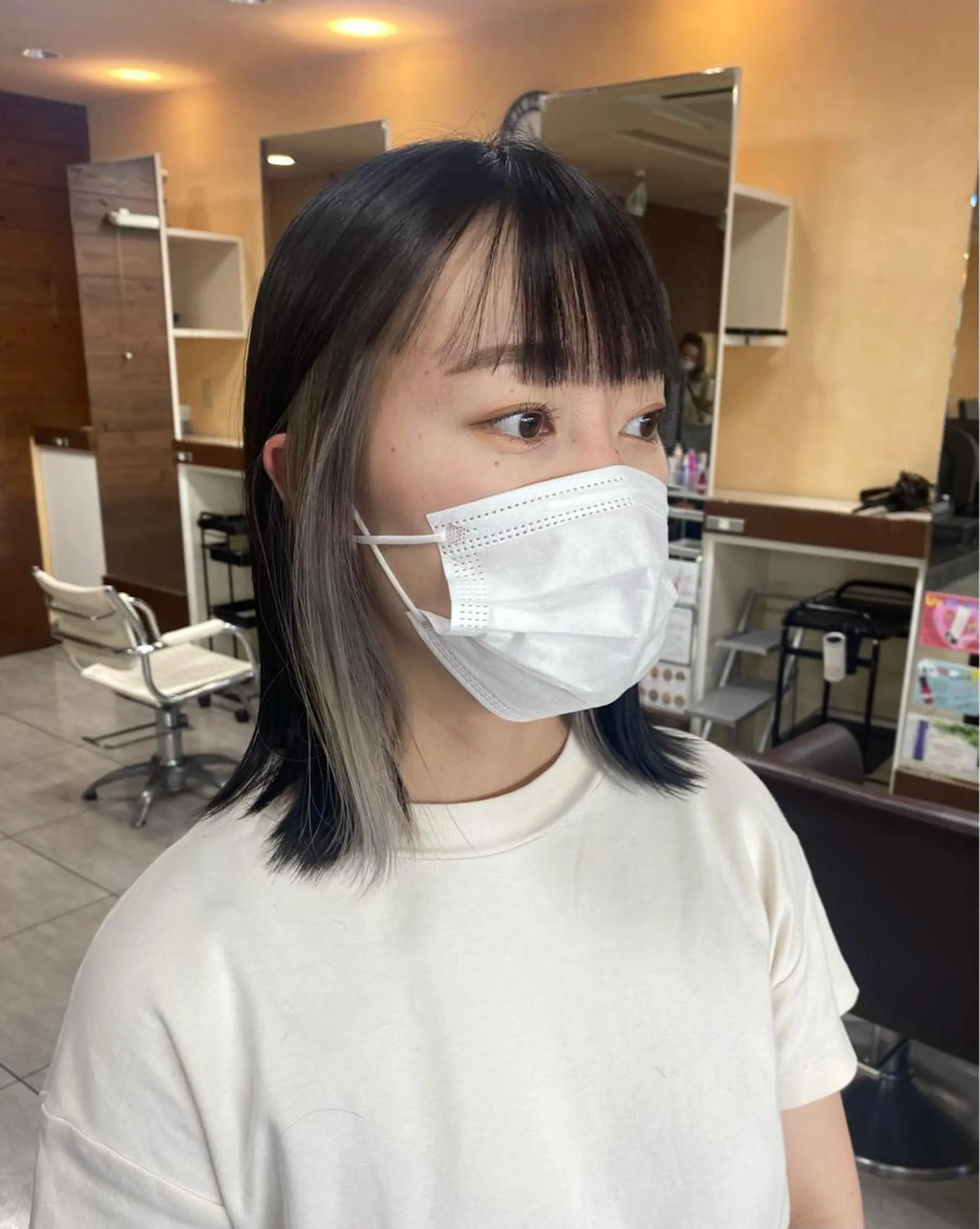 カラー パーマ ヘアアレンジ ネイル マツエク・マツパ ヘアカラー HAIRSALONLOOP所属・川上 麻梨阿のヘアスタイル