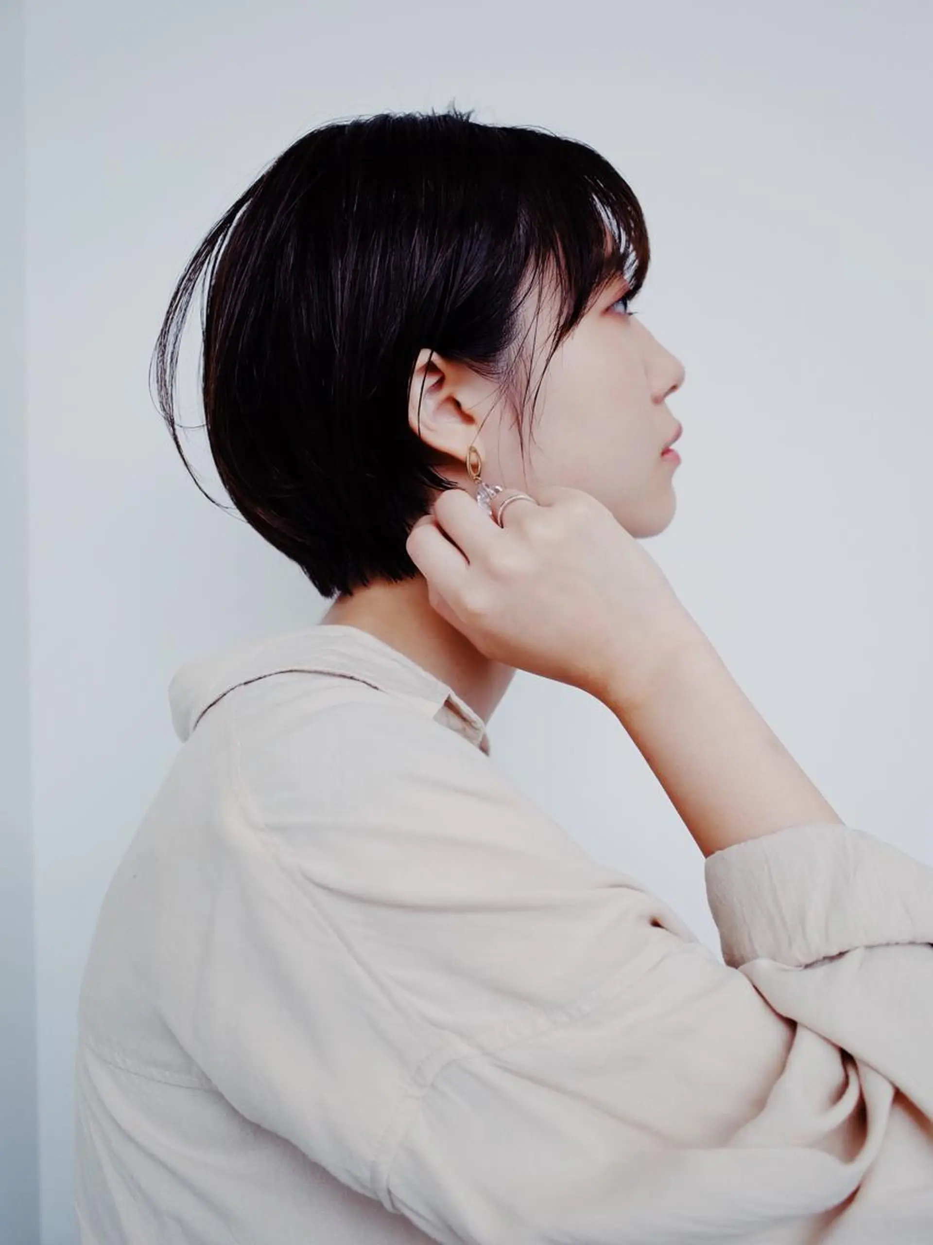 ショート カラー ウルフ、ボブ美容師 今井のヘアスタイル