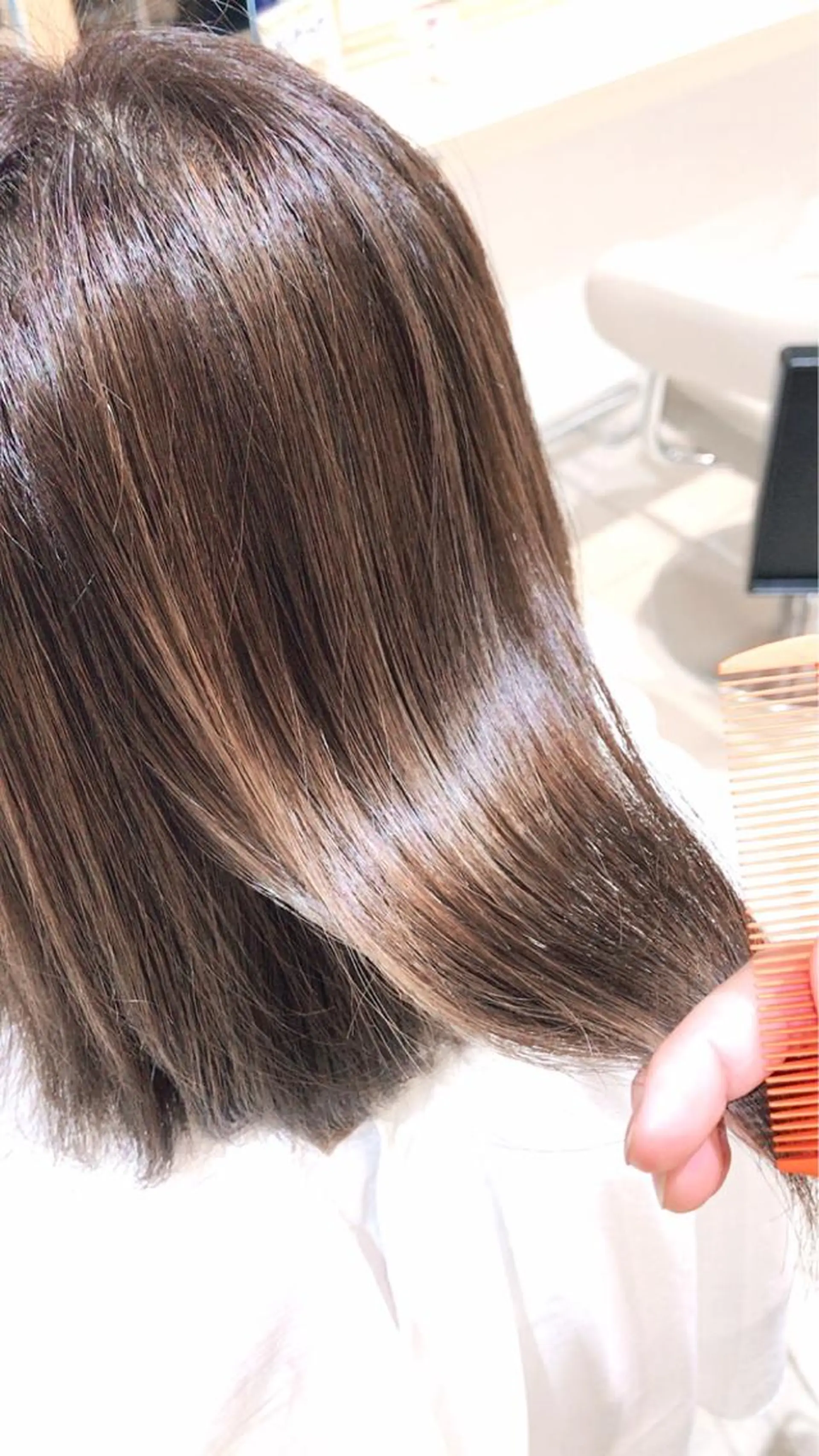 カラー 30代からの大人 ショートのヘアスタイル