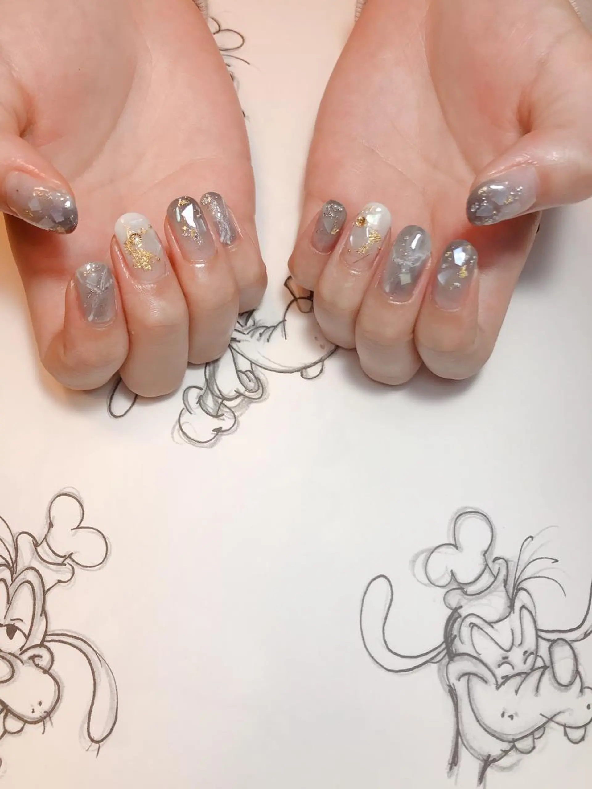 ネイル ニュアンスネイル owlnail /持込みデザイン専門のネイルデザイン