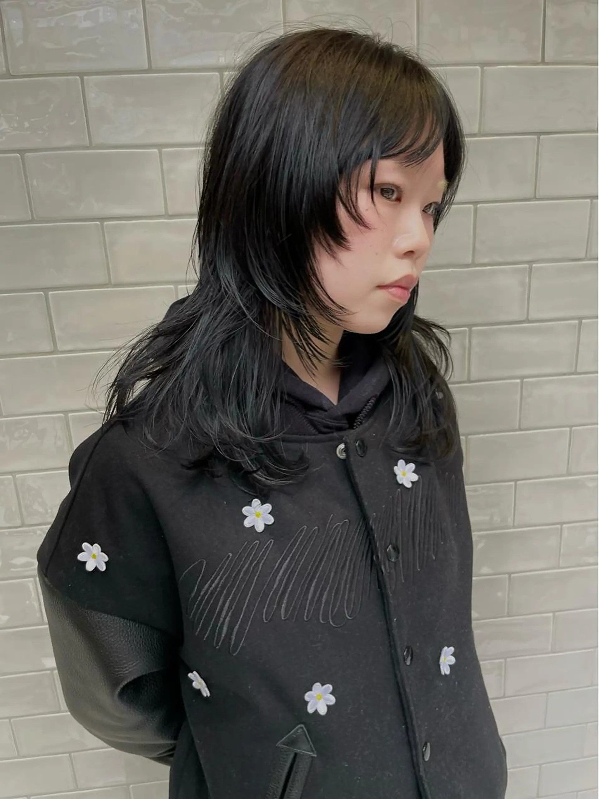 ミディアム カラー カット ヘアカラー トリートメント SALOWIN所属・ブリーチ🧹 ボブ✨レイヤーのヘアスタイル