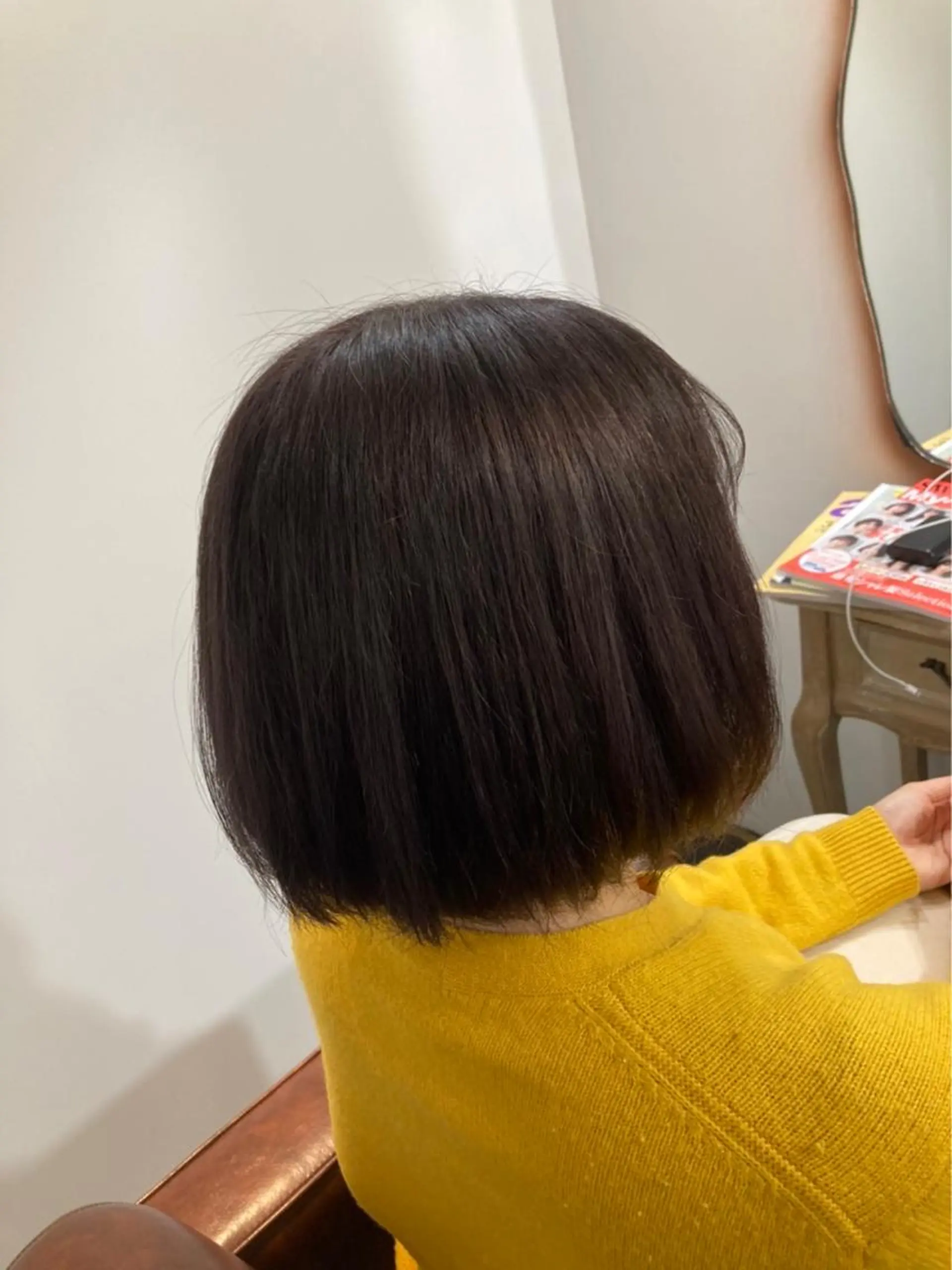 ミディアム カラー CIEN white所属・パーマモデル募集中 渥美翔人のヘアスタイル