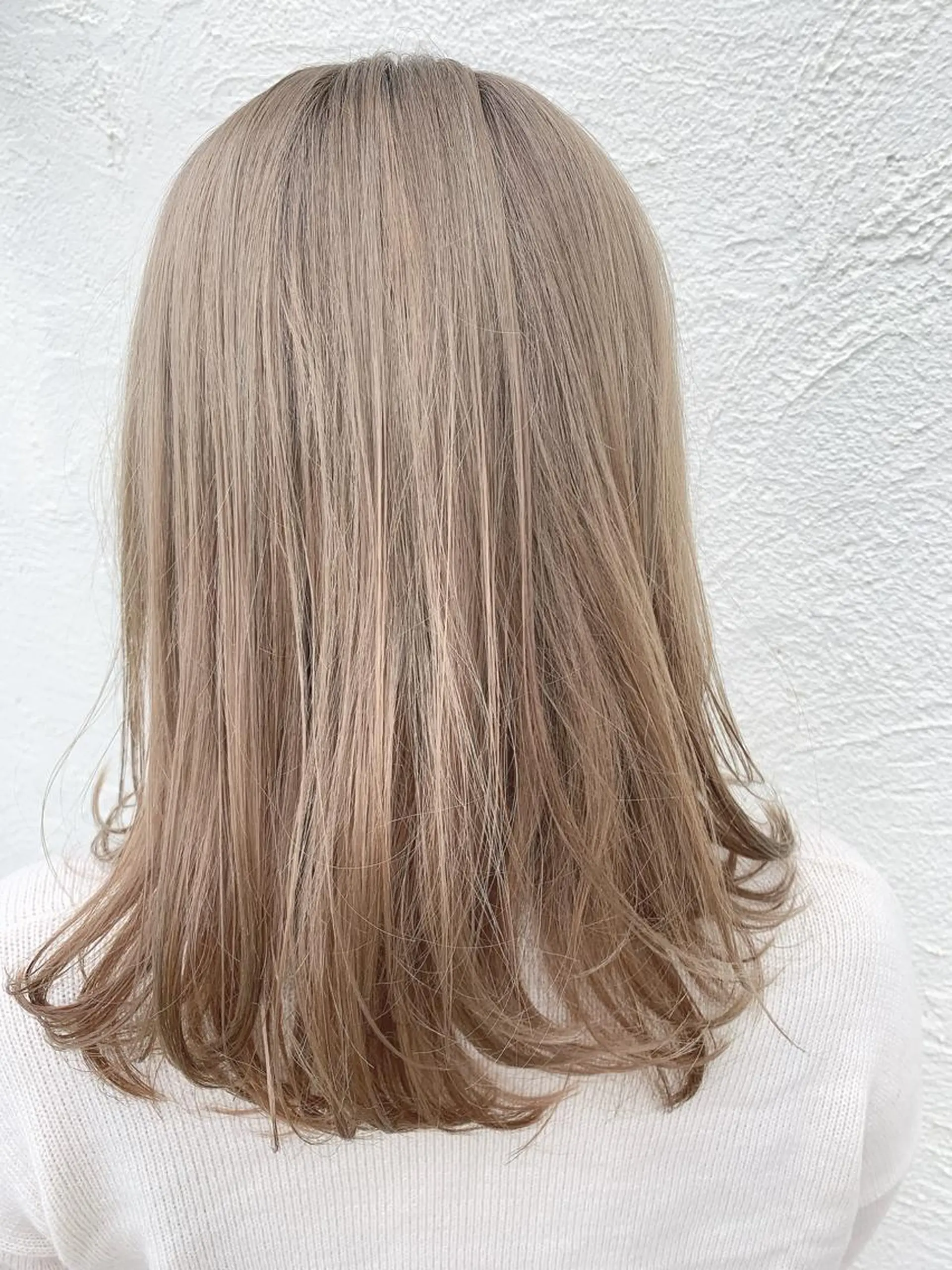 ミディアム Gemini代表 Maedaのヘアスタイル