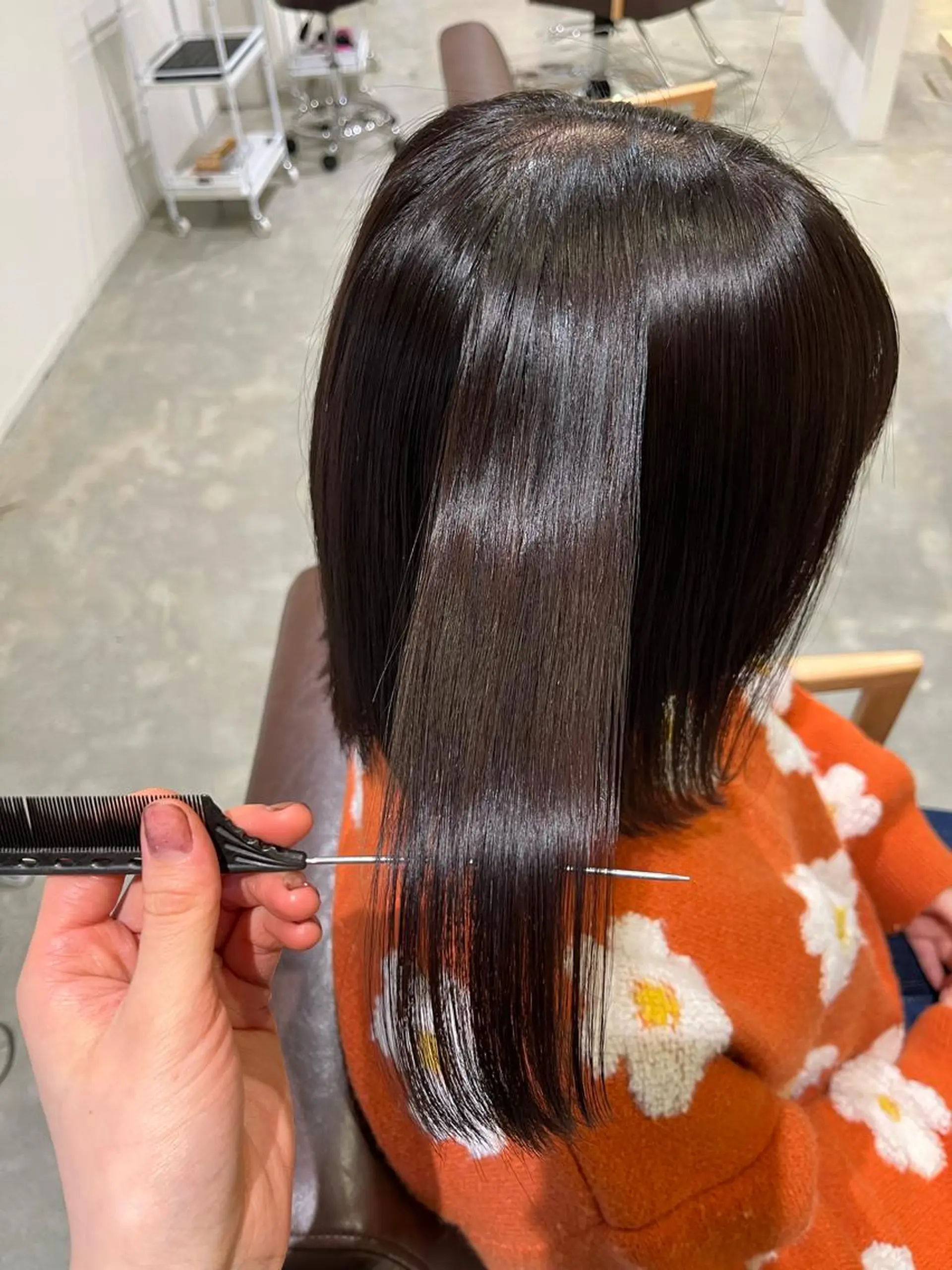 ミディアム カラー アッシュ ベージュカラー ブリーチ ケアブリーチ ダブルカラー ヘアカラー トリートメント 🌼あんなtrend color🌼のヘアスタイル
