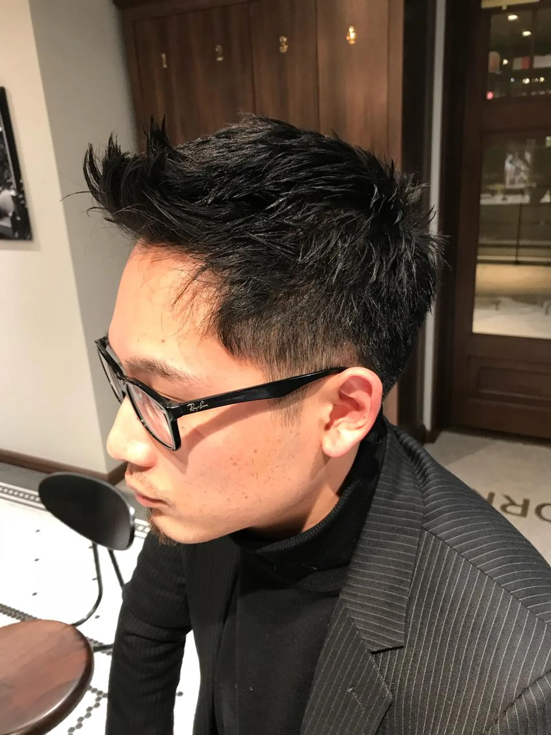 メンズ Leverage所属・【店長】外国人風 メンズヘア尾上雄輝のヘアスタイル