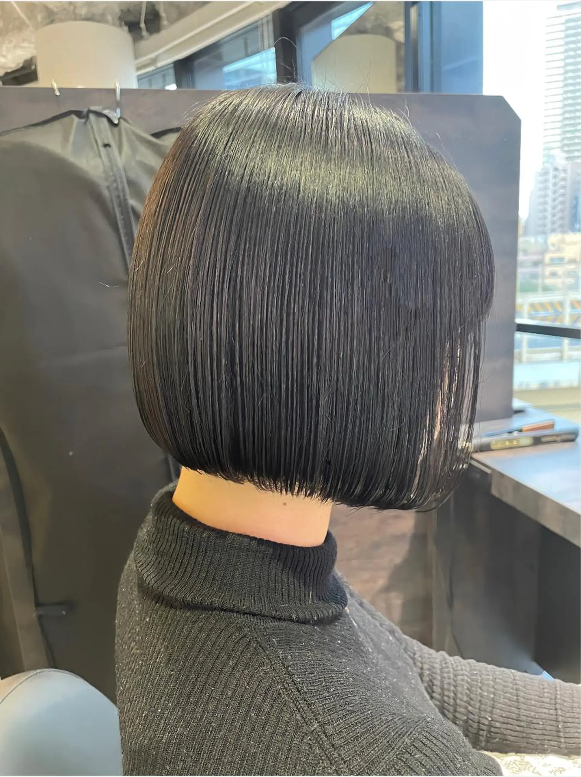 ショート カラー ボブ カット ヘアカラー トリートメント ヘッドスパ One By The Ect所属・ショート/脱白髪染め ☆宇﨑悠実のヘアスタイル