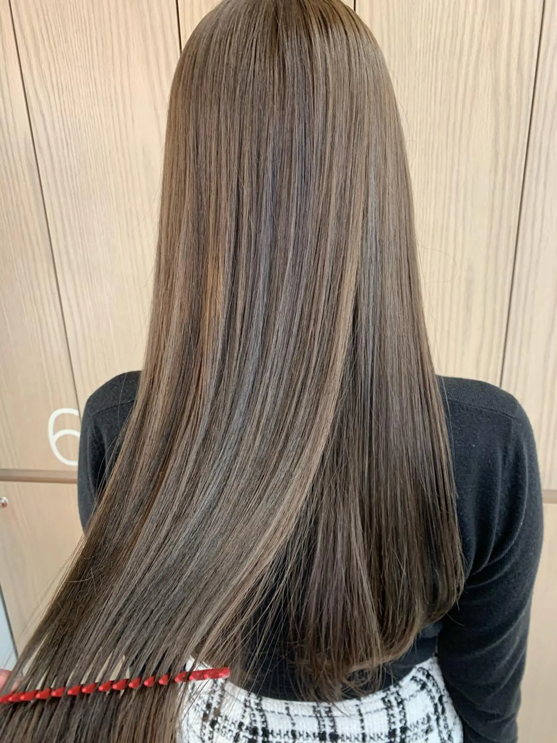 ロング カラー Silk-lei【銀座店】所属・銀座/美髪縮毛矯正 /髪質改善/山本翔華のヘアスタイル