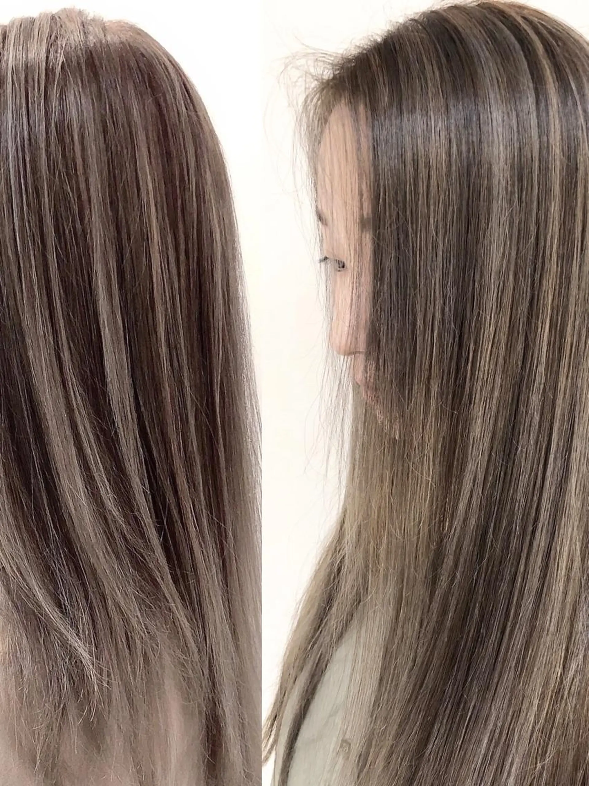 ロング カラー ハイライトカラー ハイライト ブリーチ/髪質改善 NYNY大久保のヘアスタイル