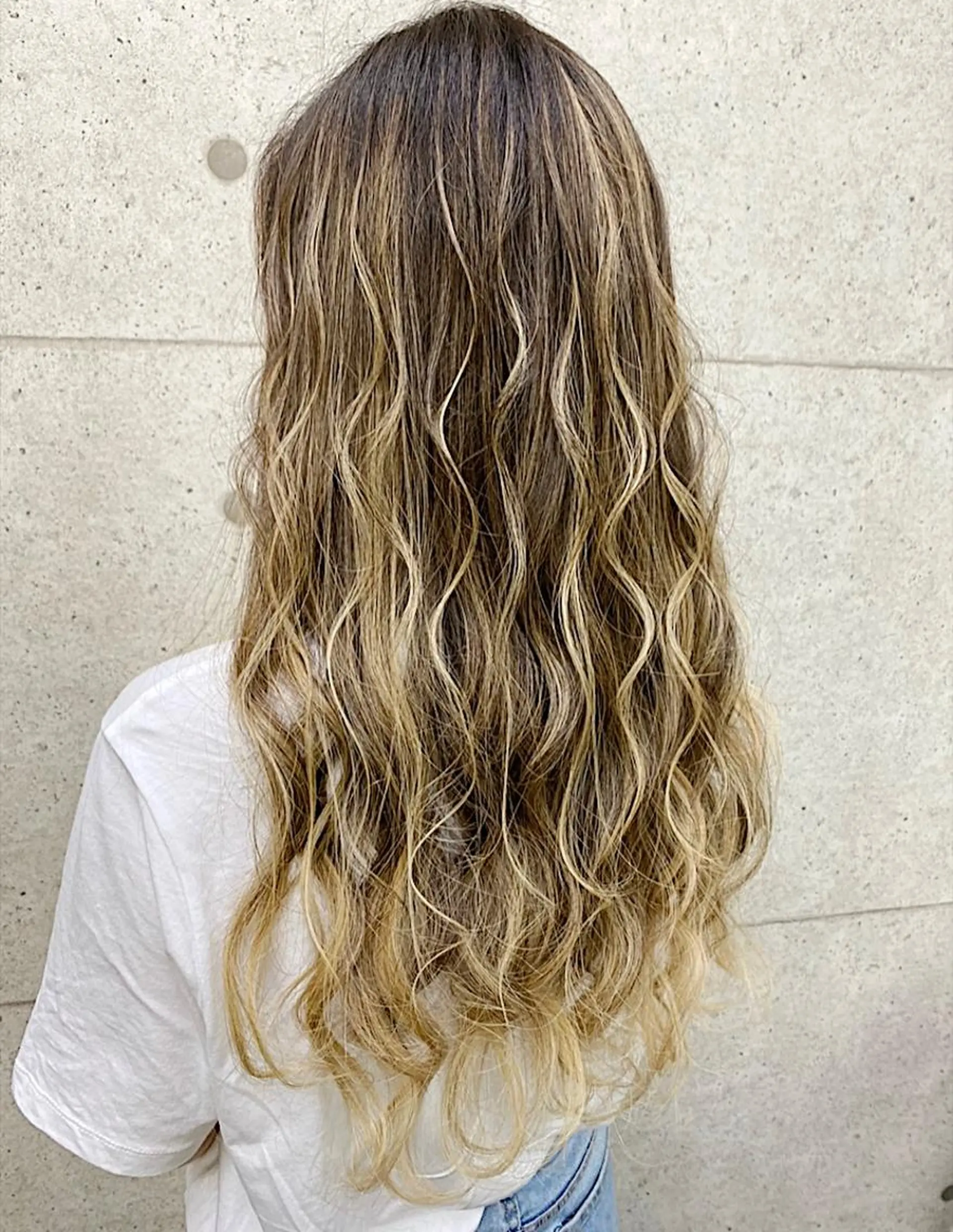 ロング デート ハイライト Mululu所属・京都最安価エクステ muuka🦋のヘアスタイル