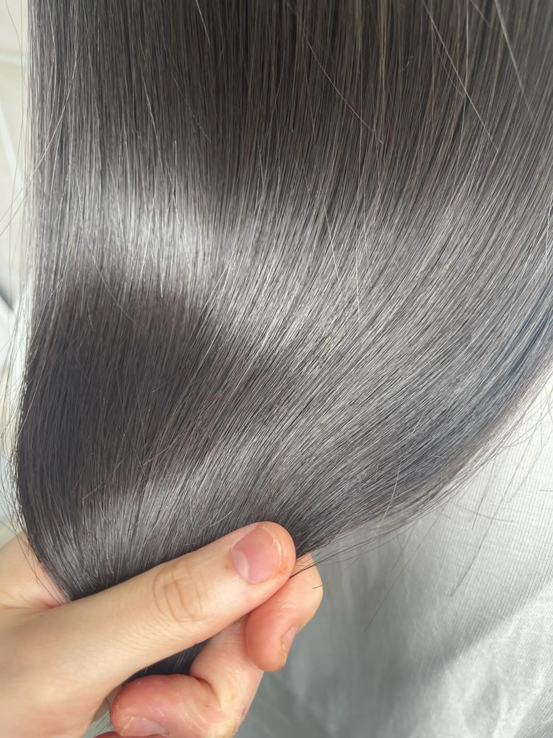 ロング 髪質改善 トリートメント かめい りなのヘアスタイル