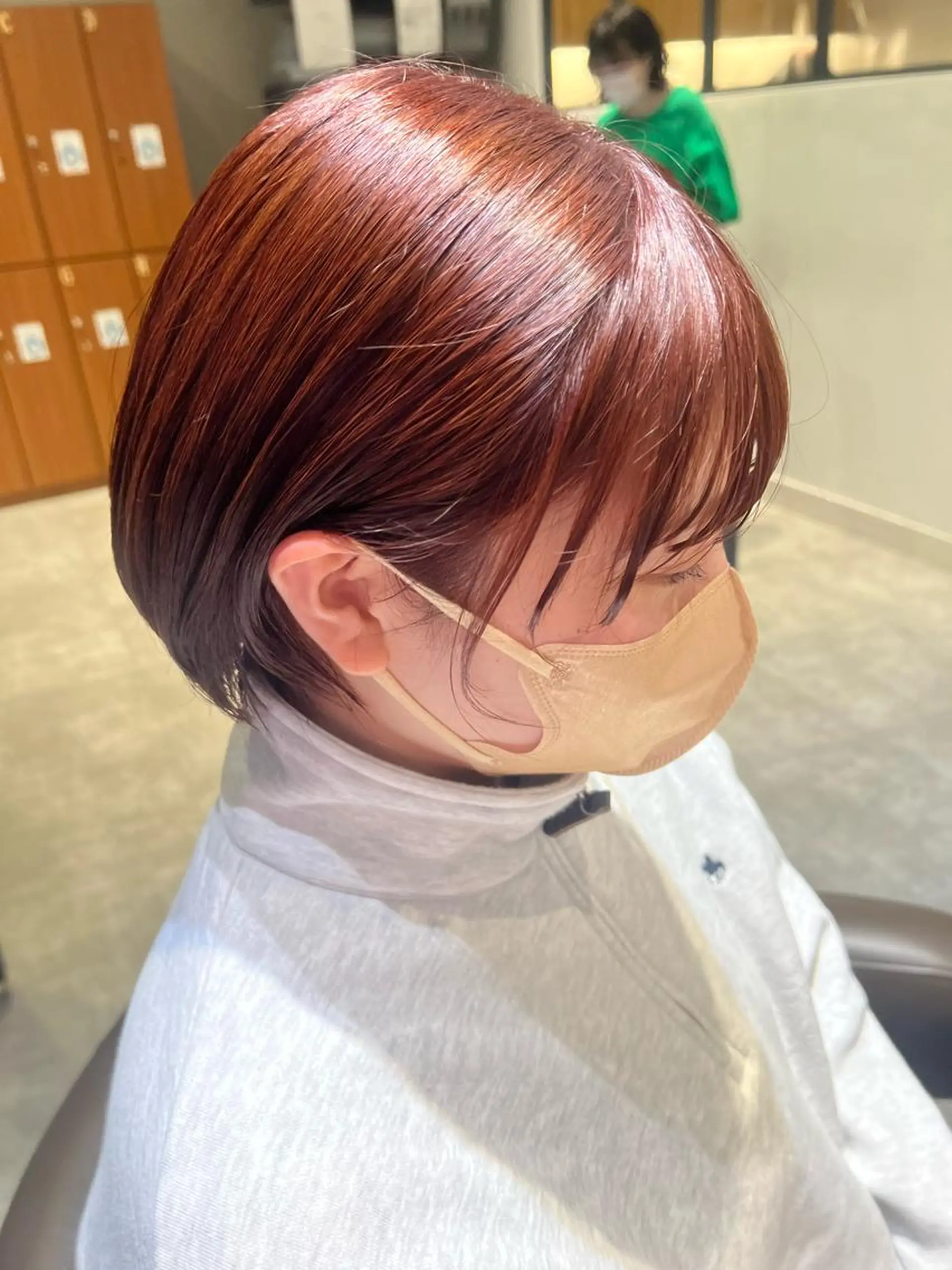ショート カラー HAREKE Loopidea所属・鈴木結花/立川美容師 /モデル募集のヘアスタイル