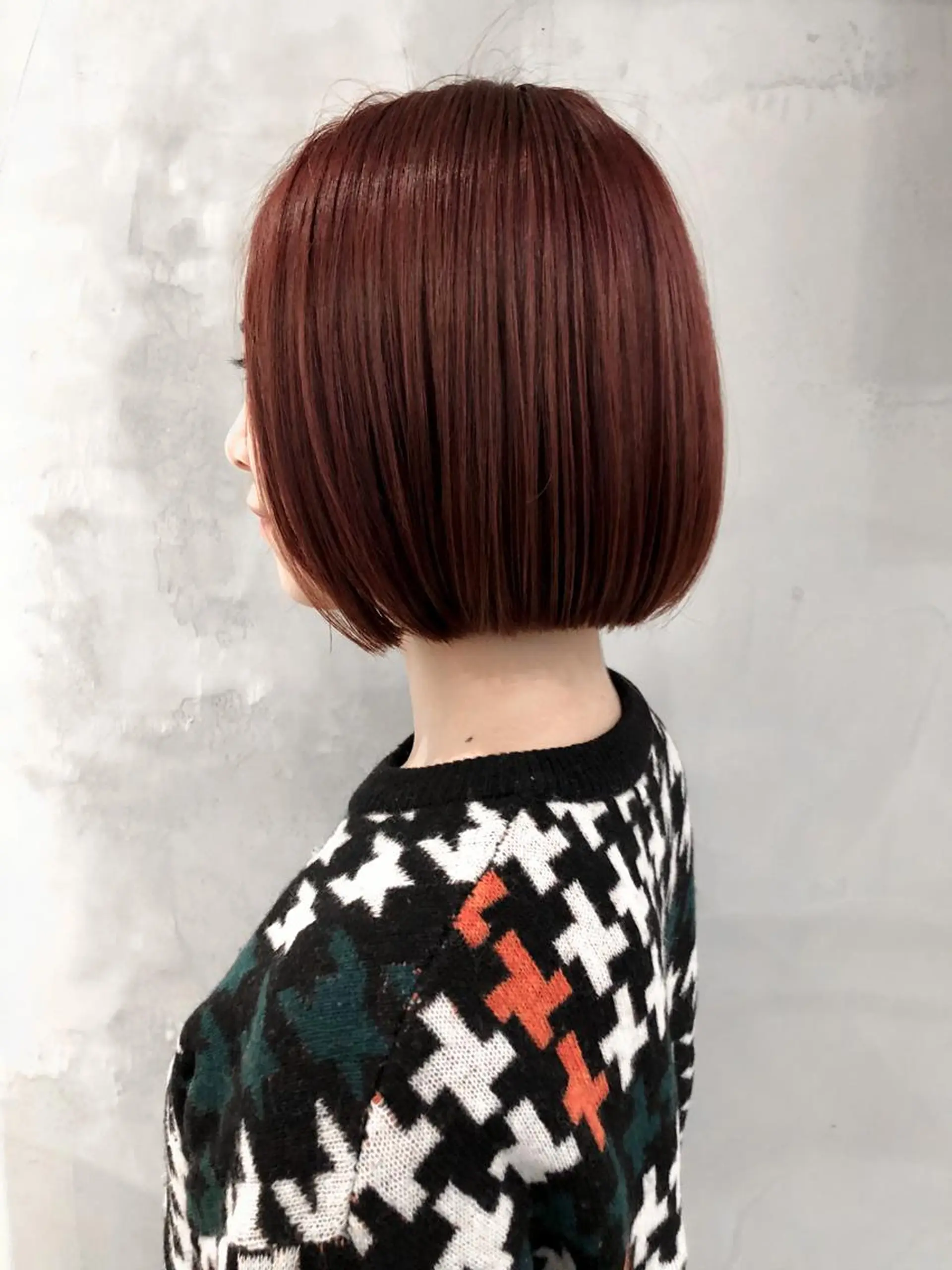 ショート カラー 切りっぱなしボブ ダブルカラー ボブ 韓国風ヘア カット ヘアカラー トリートメント say.所属・ブリーチカラー🔥 パーマ【佐々木凌平】のヘアスタイル