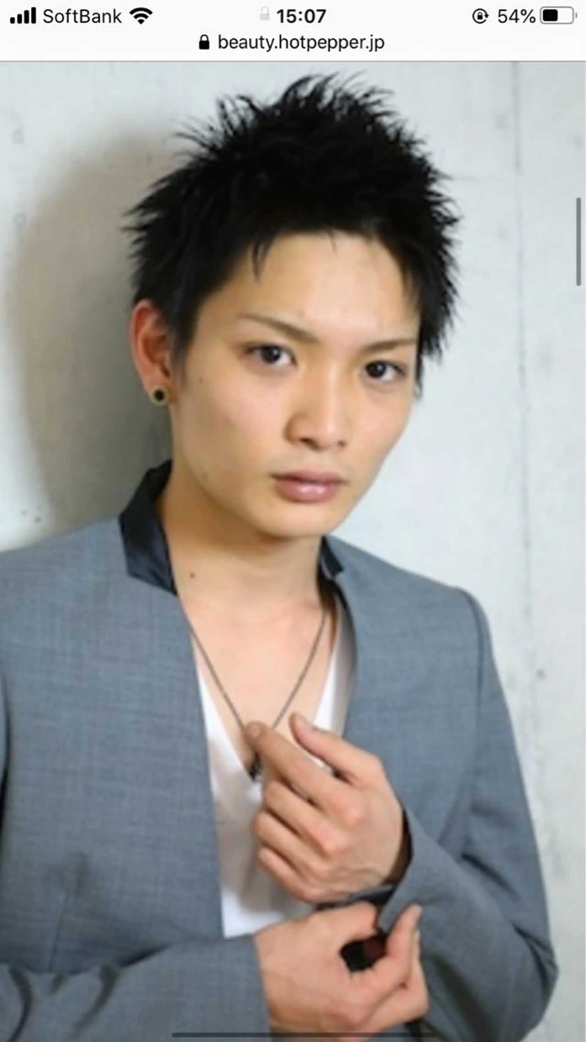 ショート メンズ Soleria /ソレリア所属・メンズカットのプロ 田中慎一のヘアスタイル