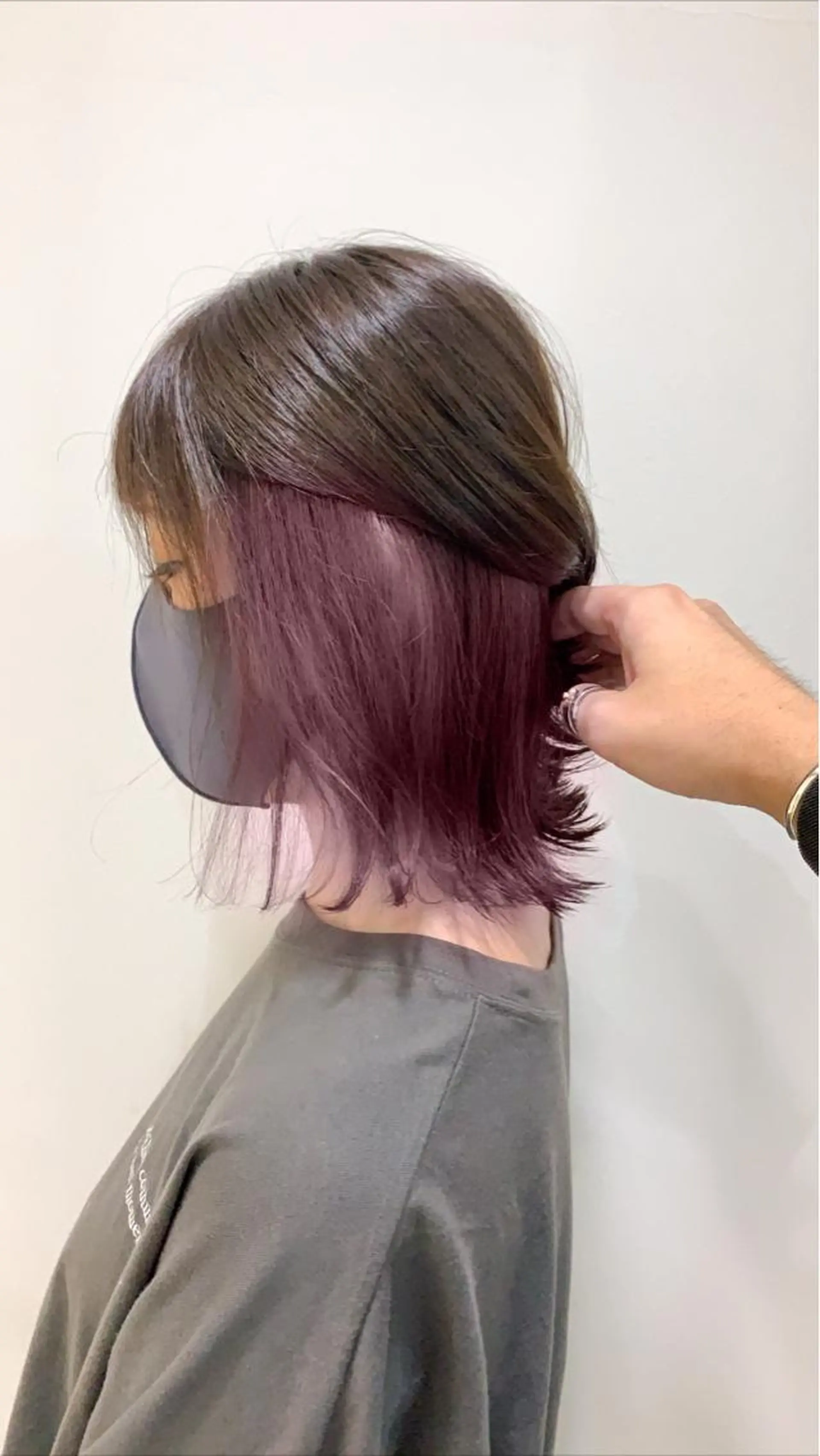 ショート 大人透明感艶カラー 寺田稜のヘアスタイル