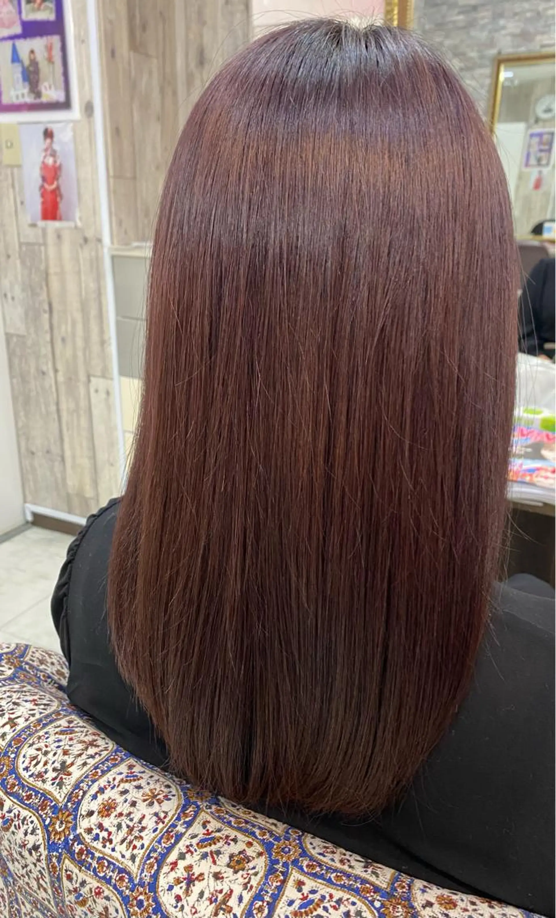 ミディアム カット ヘアカラー 土屋朱理/ Doukeshiのヘアスタイル