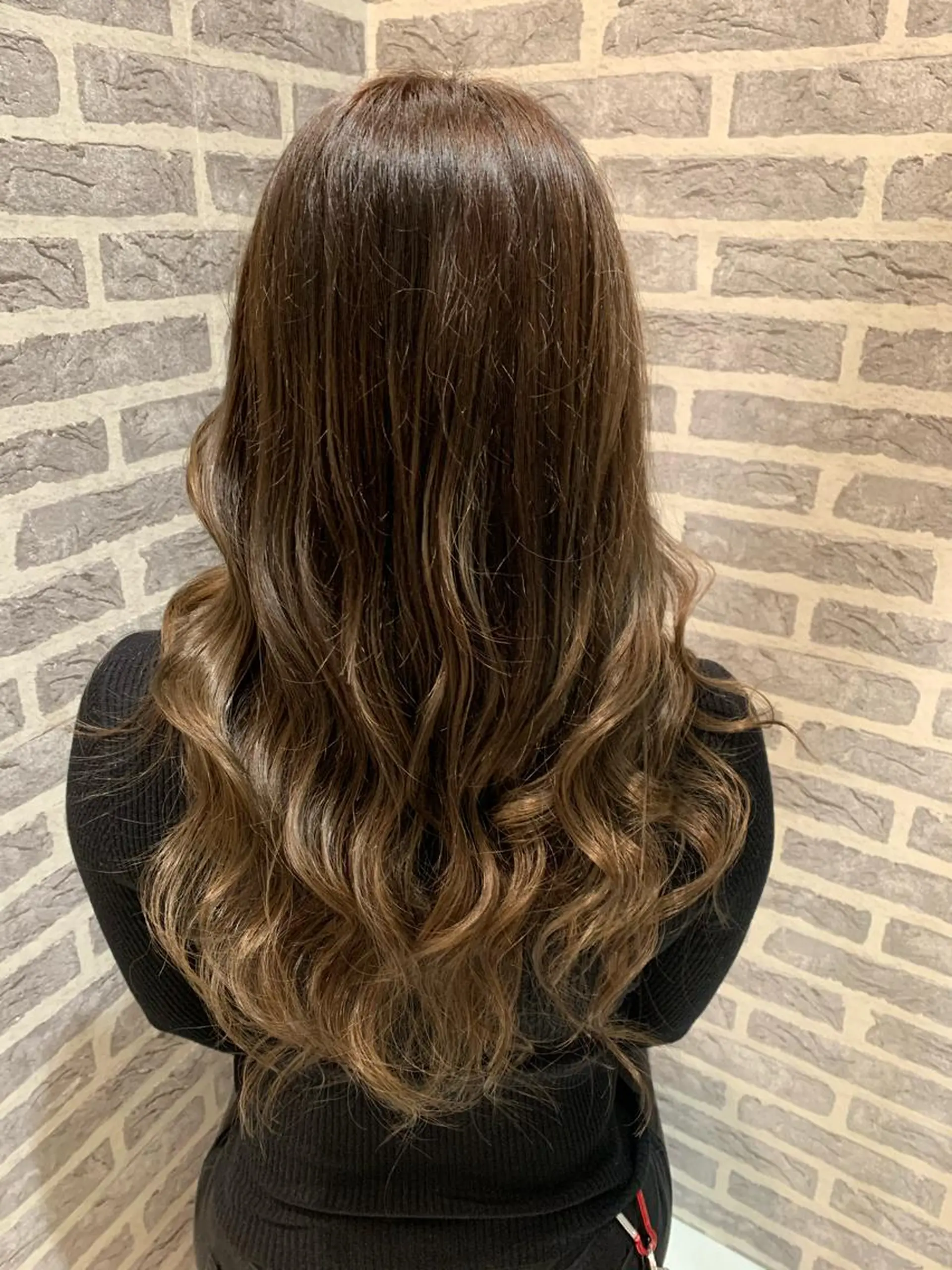 ロング ヘアアレンジ ヘアカラー Earth岩槻店 YAGIのヘアスタイル