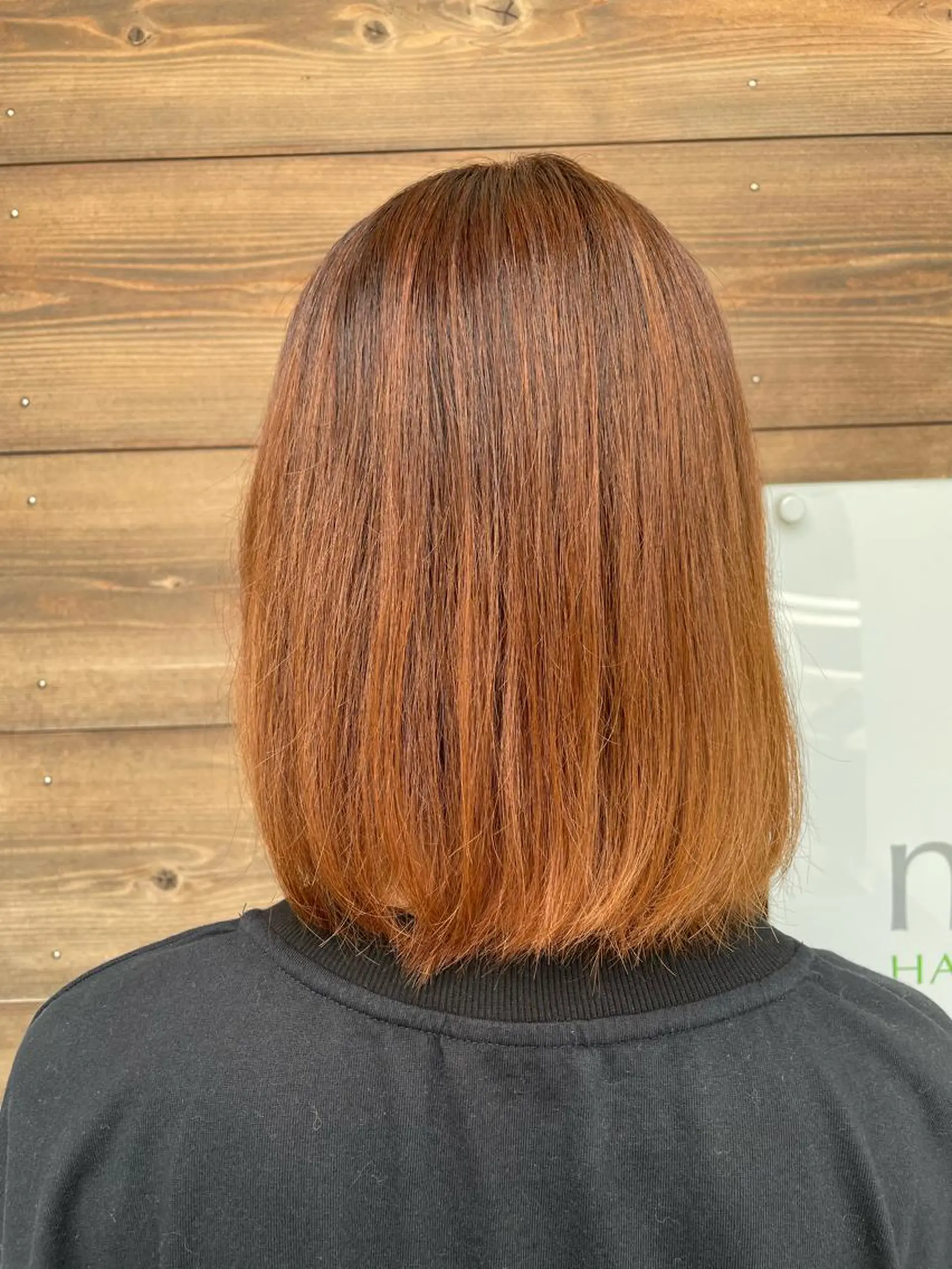 ミディアム ヘアカラー トリートメント 市川 舞のヘアスタイル